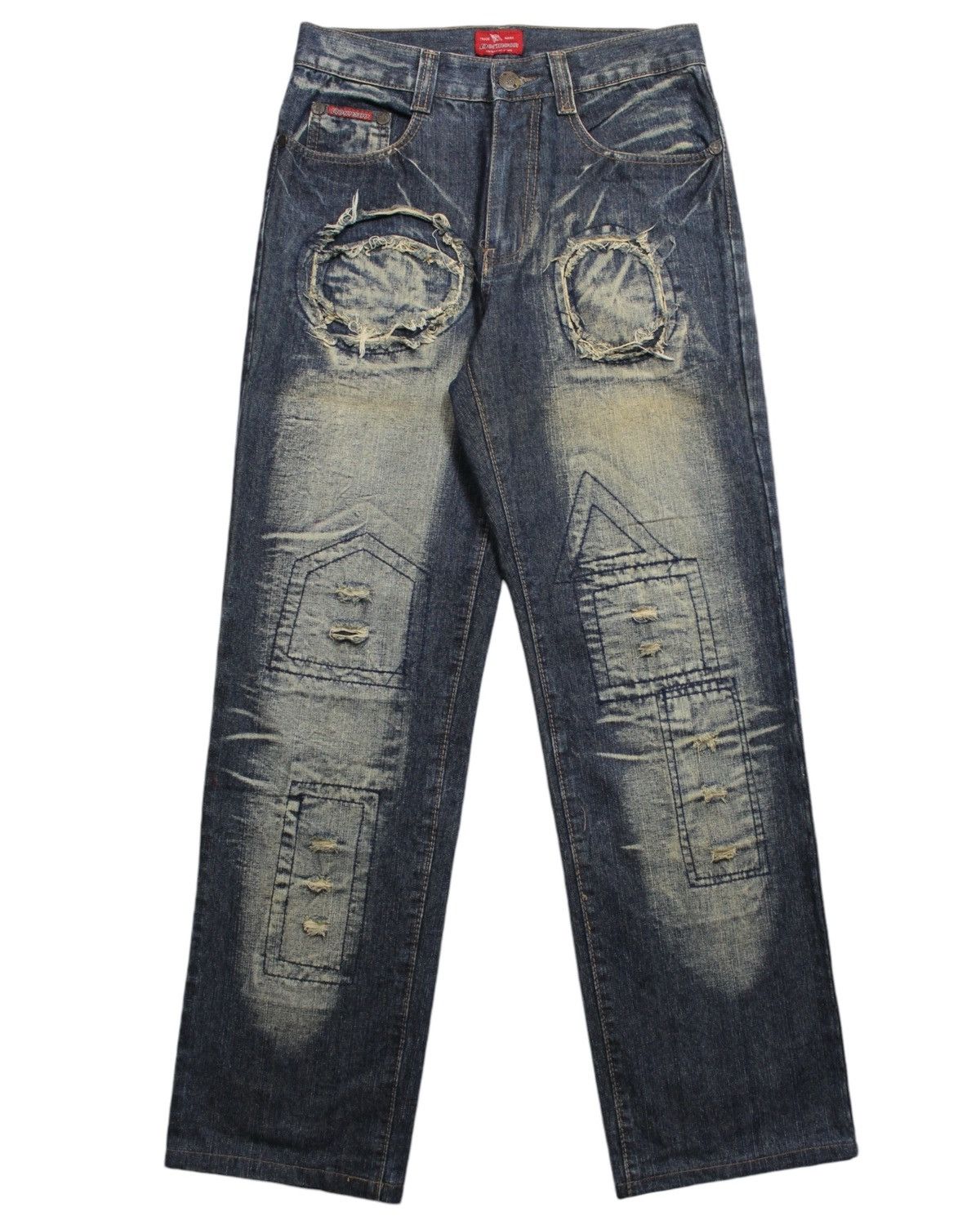 Hysteric Glamour 2000S DERMSON DISTRESSED JEANS Size US 29 - 1 Thumbnail