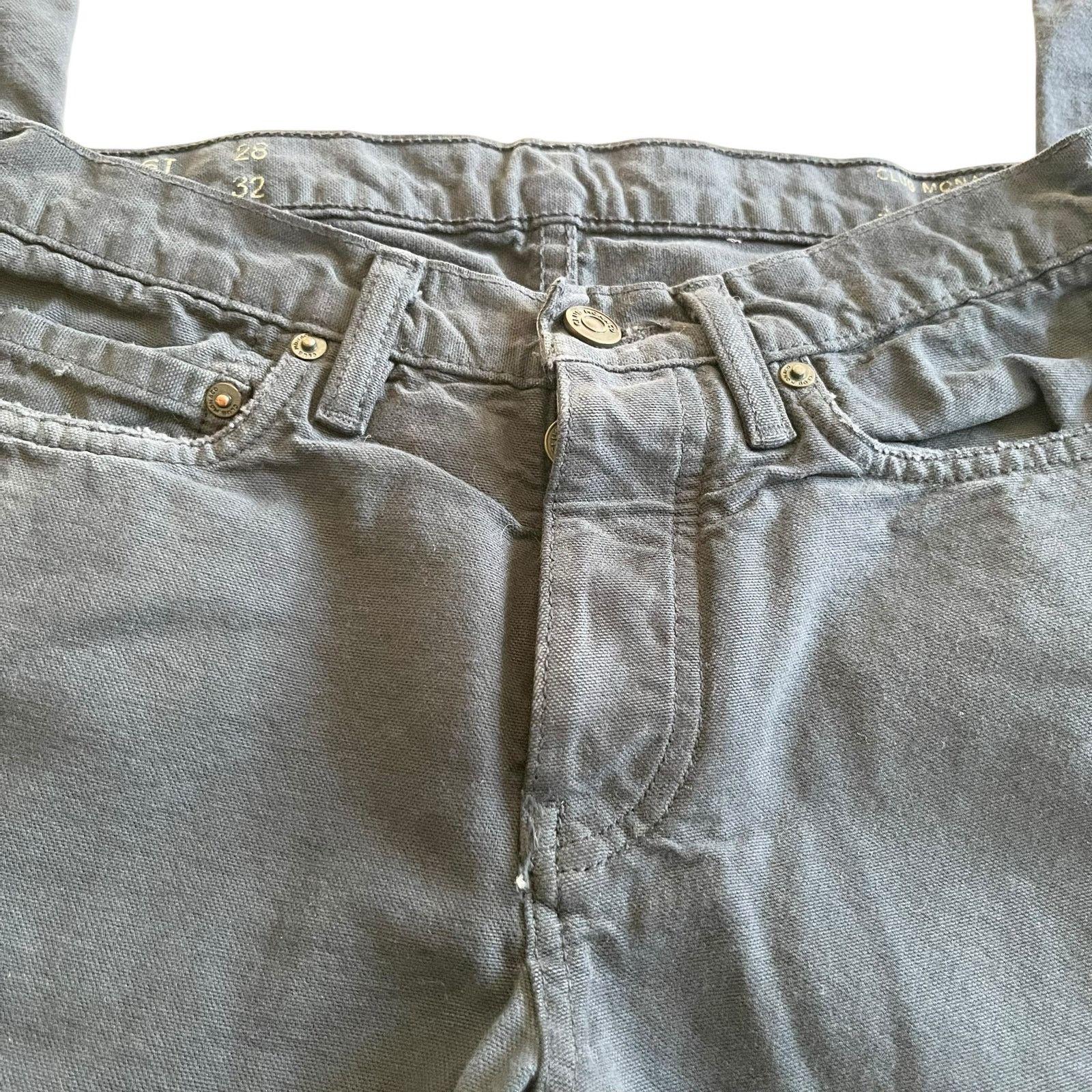 Club Monaco Club Monaco Mens Dark Blue Wash Slim Fit Denim Pants 28x30 Size US 28 / EU 44 - 2 Thumbnail