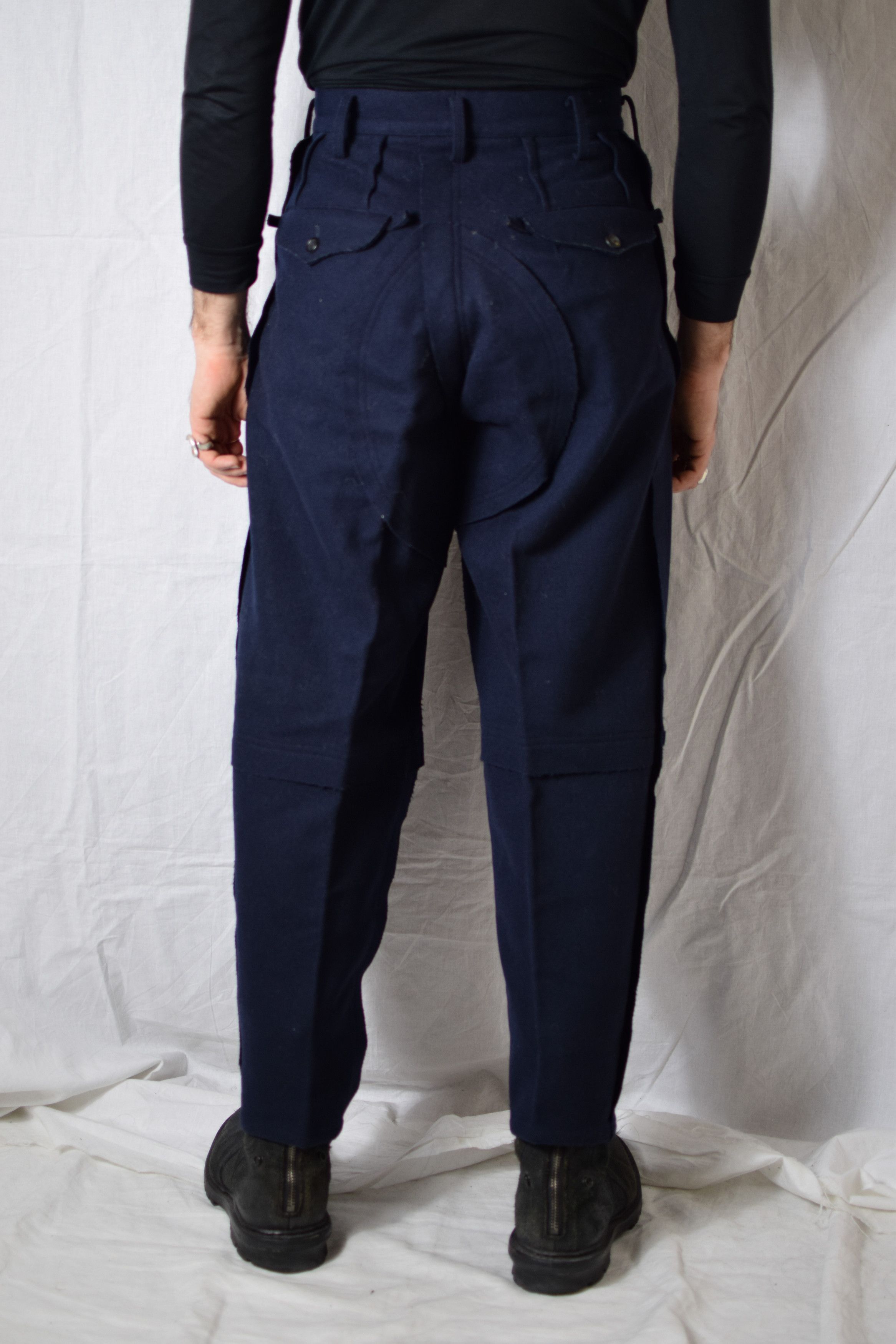 Yohji Yamamoto YYPH AW93 Wool-Linen Pants - HP-P54-111 Size US 30 / EU 46 - 8 Thumbnail