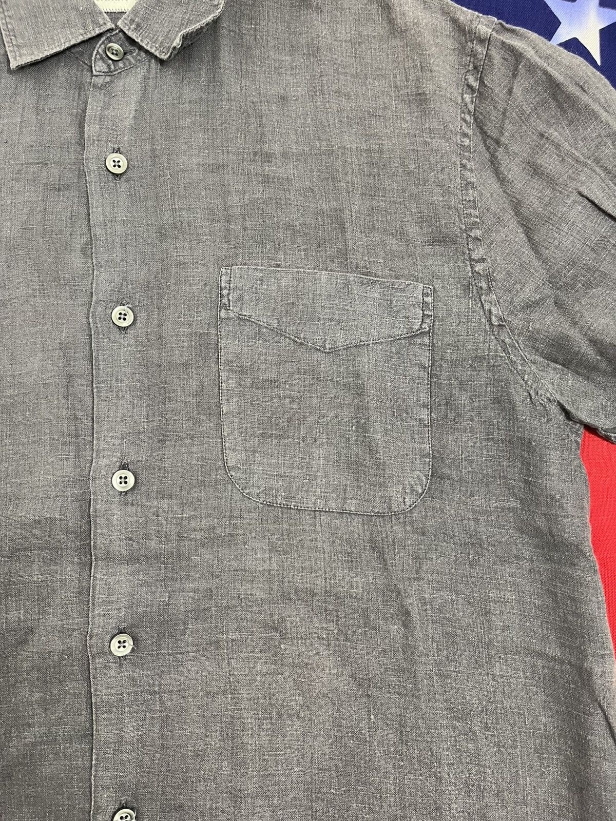 C.P. Company Vintage C.P. Company Linen Short Sleeve Shirt Size US S / EU 44-46 / 1 - 8 Thumbnail