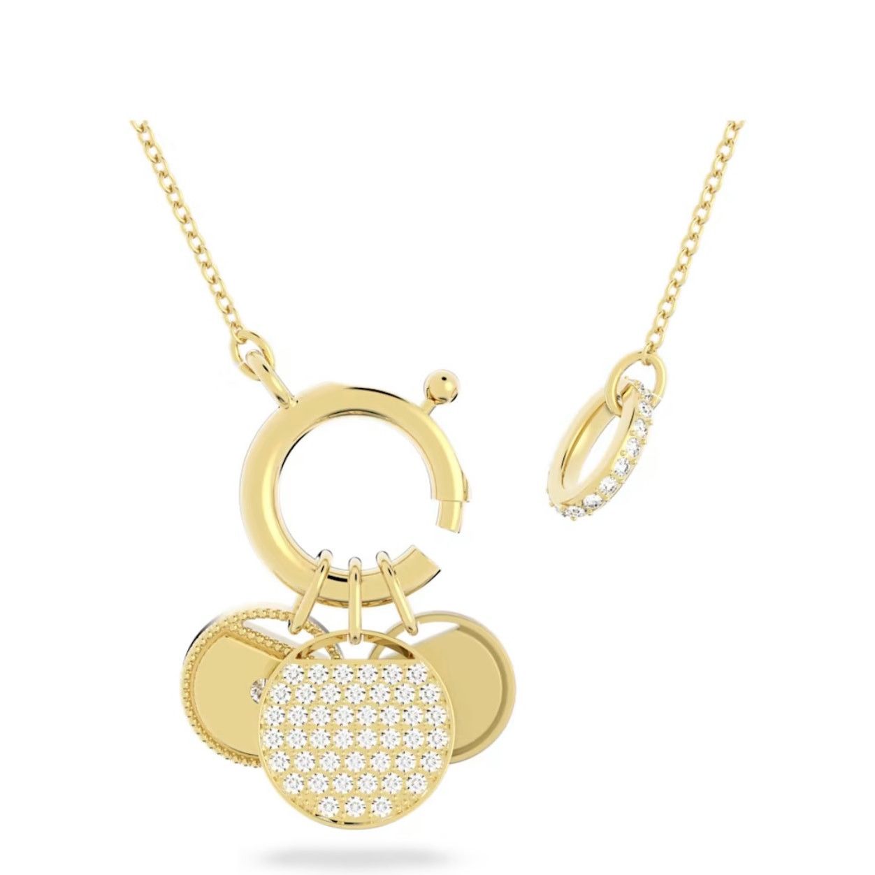 Swarovski Swarovski Ginger necklace Gold-tone plated New Size ONE SIZE - 4 Thumbnail