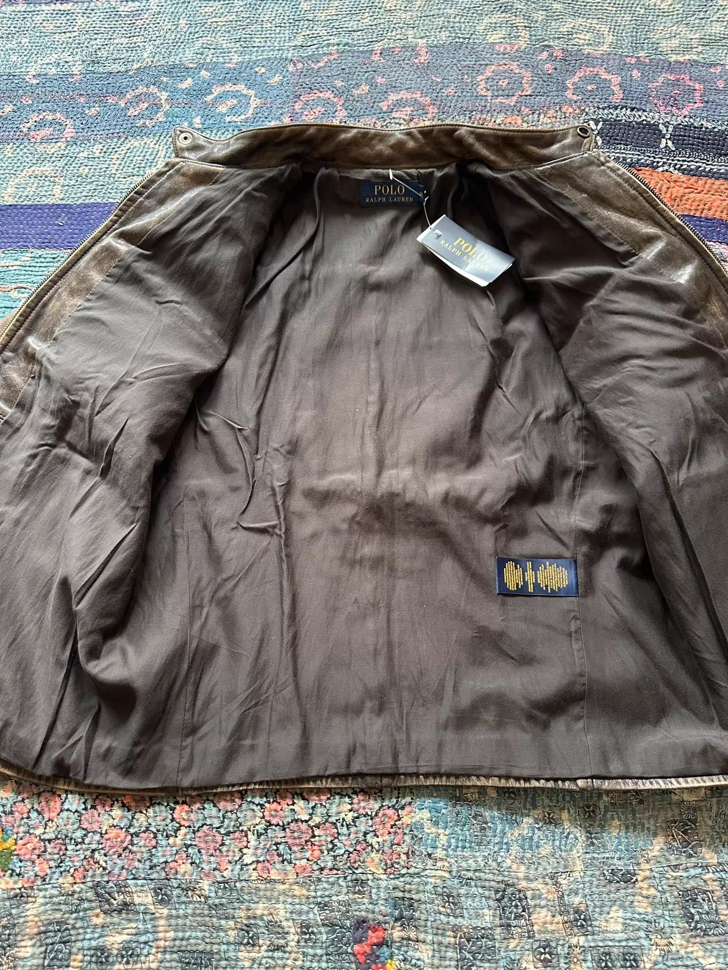Polo Ralph Lauren Polo Ralph Lauren RRL Distressed Leather Biker Jkt Size US M / EU 48-50 / 2 - 6 Thumbnail