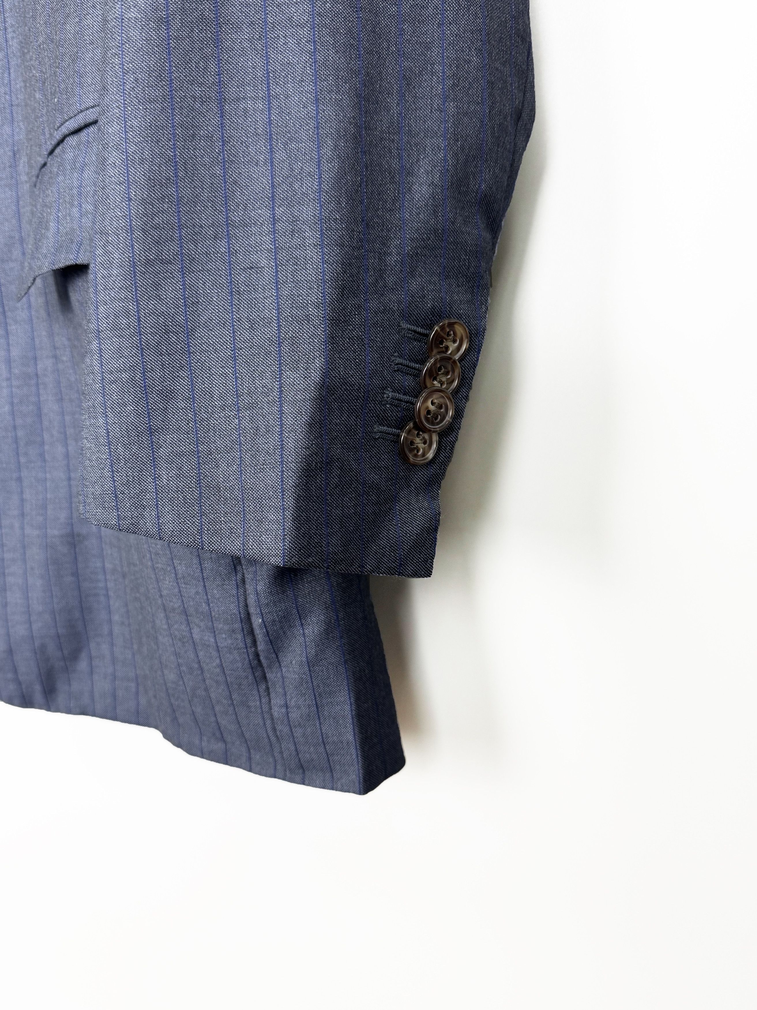 Suitsupply SUITSUPPLY Pure Wool Blazer Striped Size UK 40S Size 40S - 4 Thumbnail