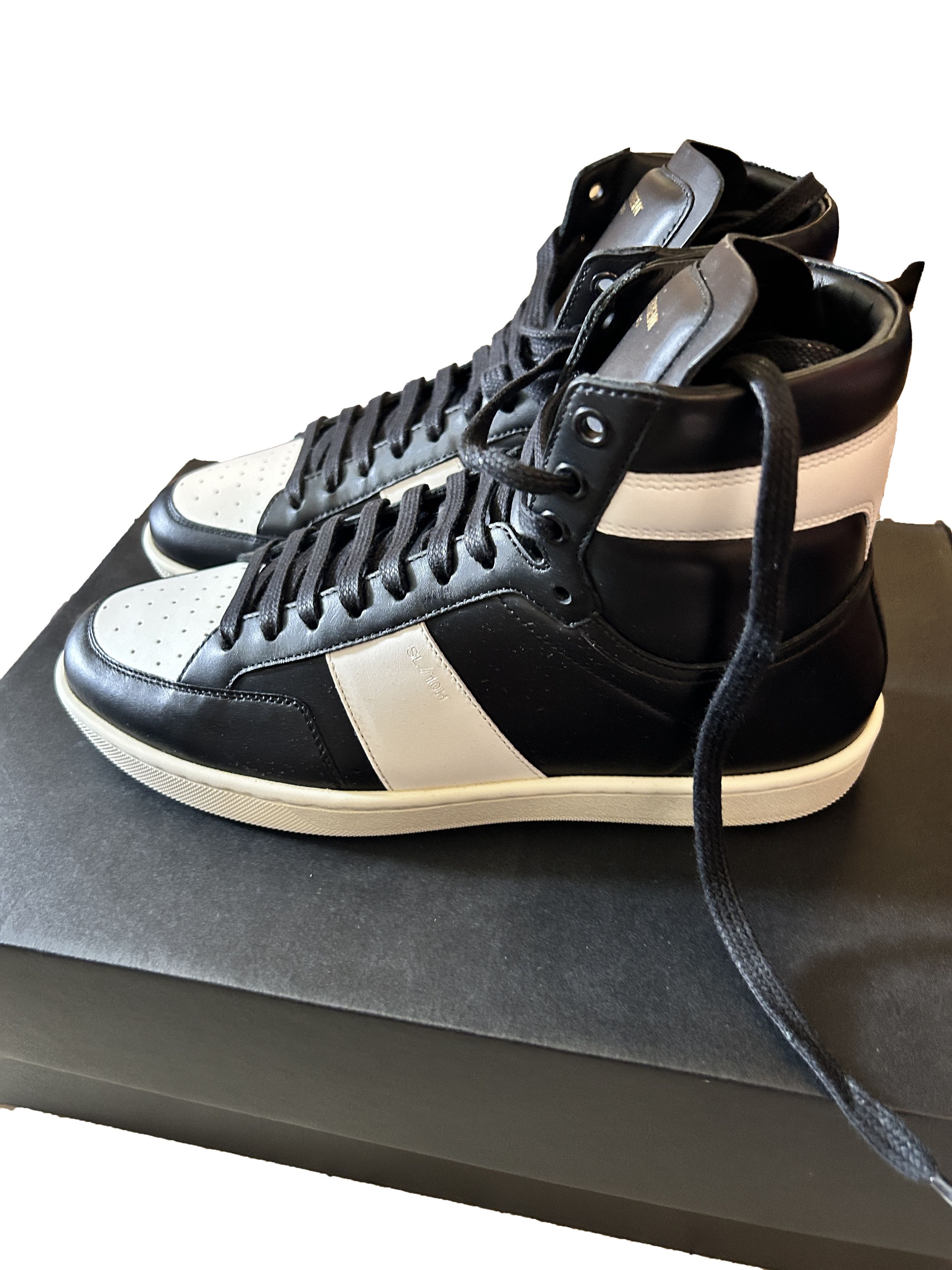 Yves Saint Laurent Saint Laurent Court Classic SL/10H high-top sneakers Size US 6 / EU 39 - 2 Thumbnail