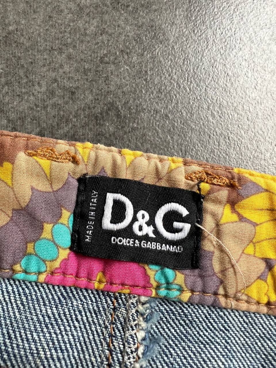Dolce & Gabbana Rare Dolce Gabbana denim multipocket Y2K mini skirt Size 27" / US 4 / IT 40 - 8 Thumbnail