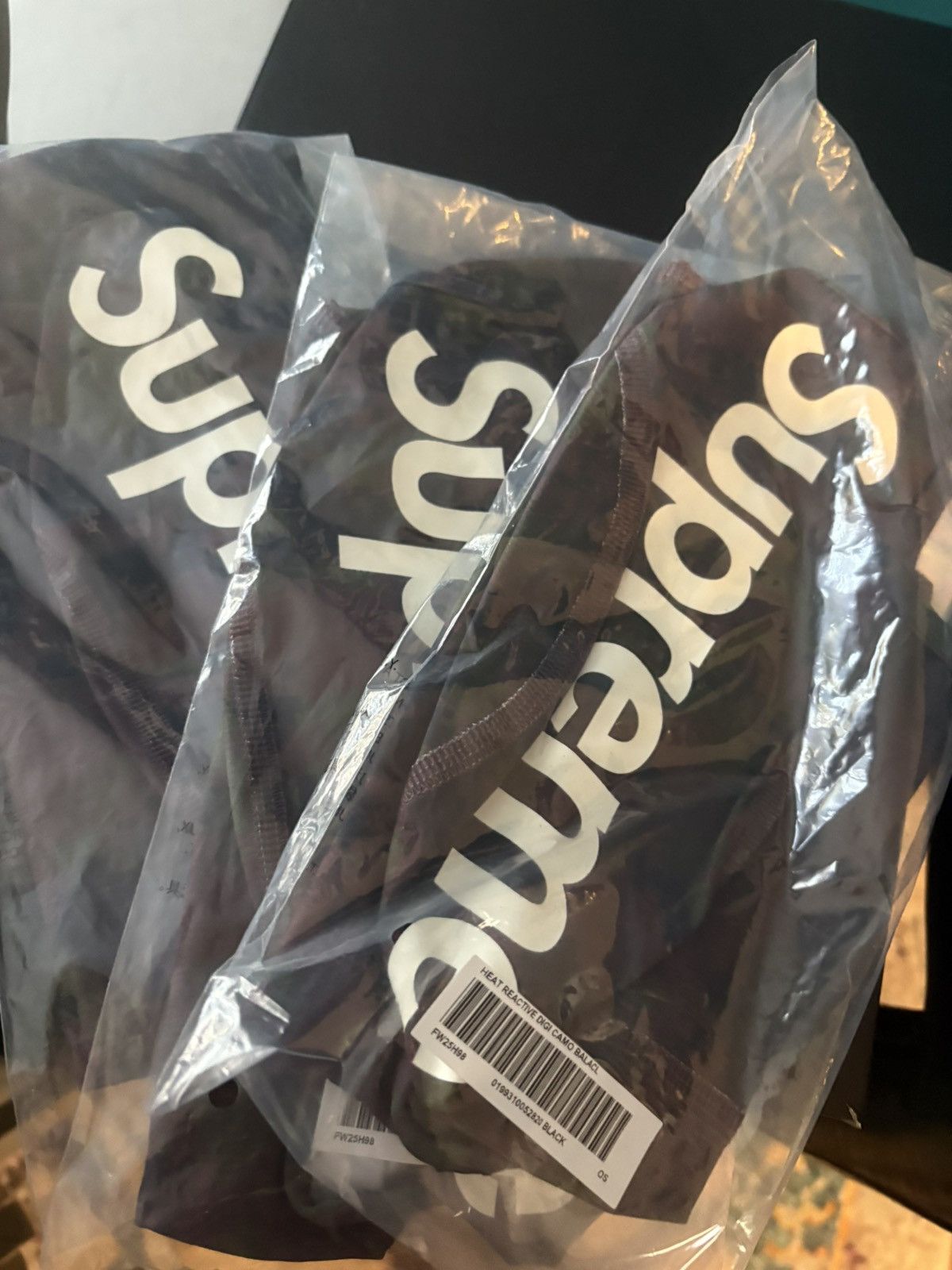 Supreme Supreme Heat Reactive Balaclava Black Size ONE SIZE - 1 Thumbnail