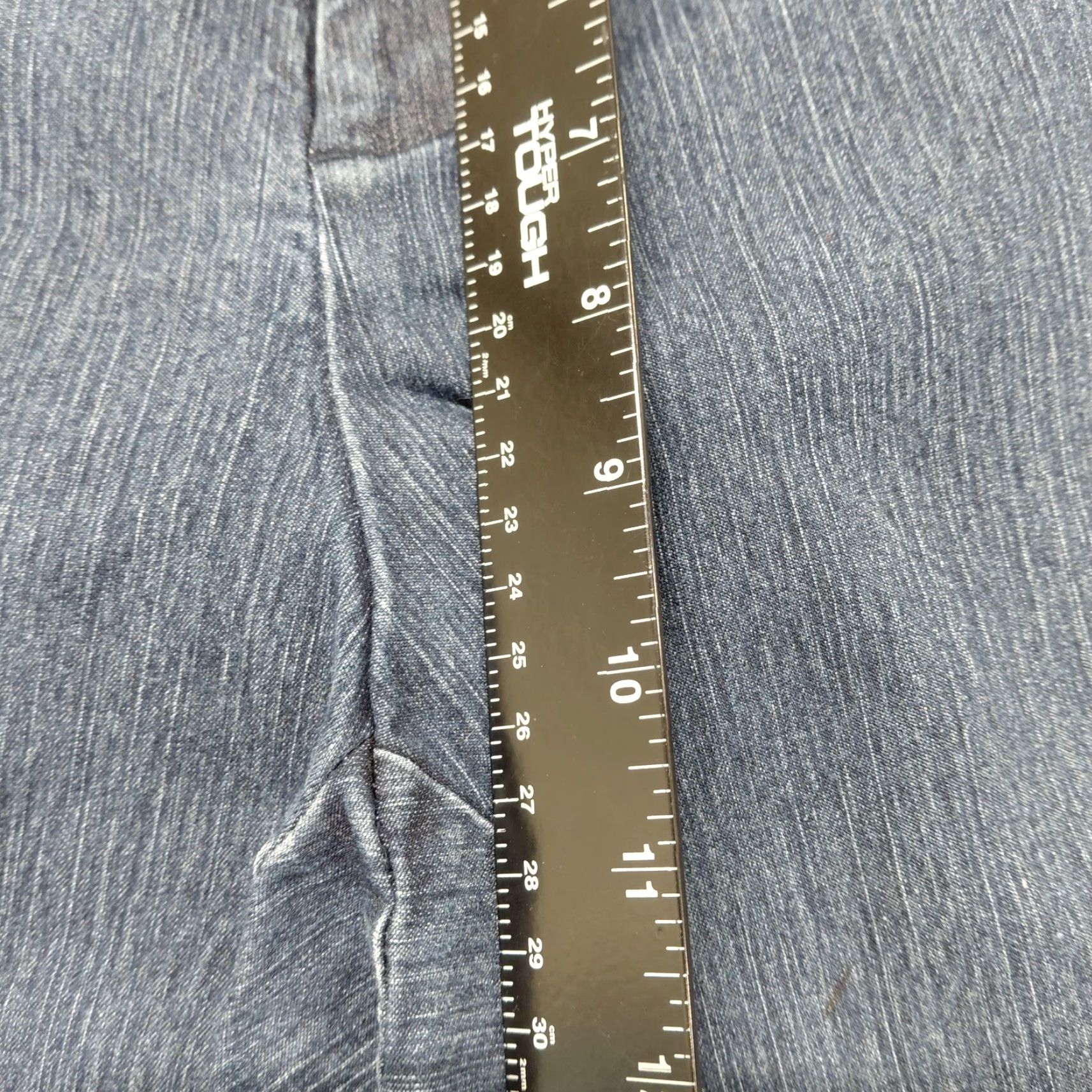 Dockers DOCKERS Petite Pants Women's 12P Blue Denim Stretch Straight Leg Casual Jeans Size 34" / US 12 / IT 48 - 6 Thumbnail