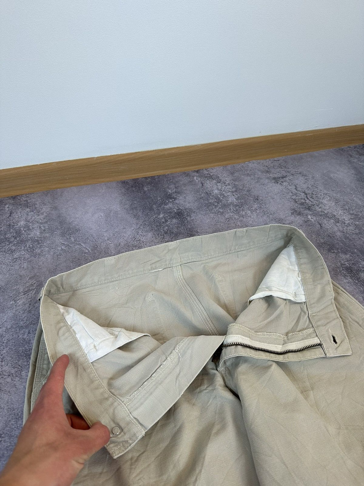 Carhartt Vintage Carhartt USA Distressed Baggy Carpenter Work Pants Size US 34 / EU 50 - 16 Thumbnail