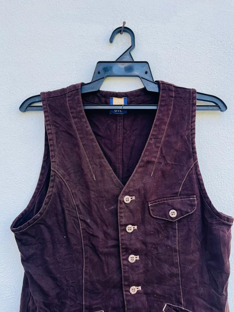 MCM Vintage MCM Japanese Designer Fashion Style Vest Size L / US 10 / IT 46 - 3 Thumbnail