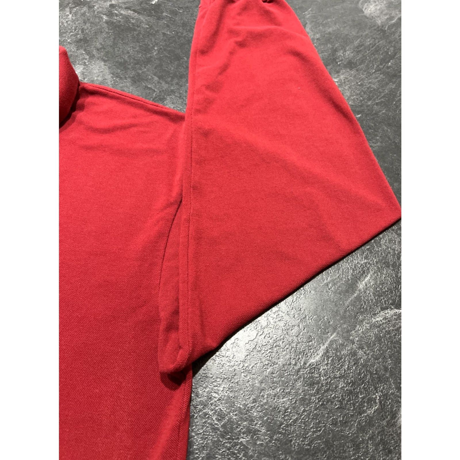 Lacoste VINTAGE Lacoste Polo Shirt Men 2XL Burgundy Red Long Sleeve Size 7 Logo Classic Casual Size US XXL / EU 58 / 5 - 5 Thumbnail