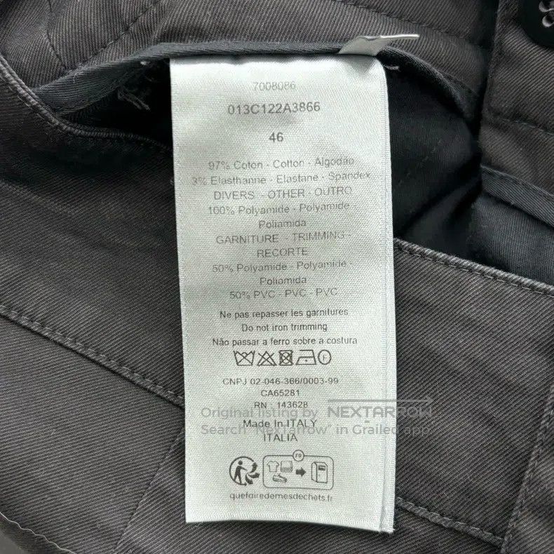 Dior Dior Solid colour casual overalls with plush logo on the b Size US 30 / EU 46 - 5 Thumbnail