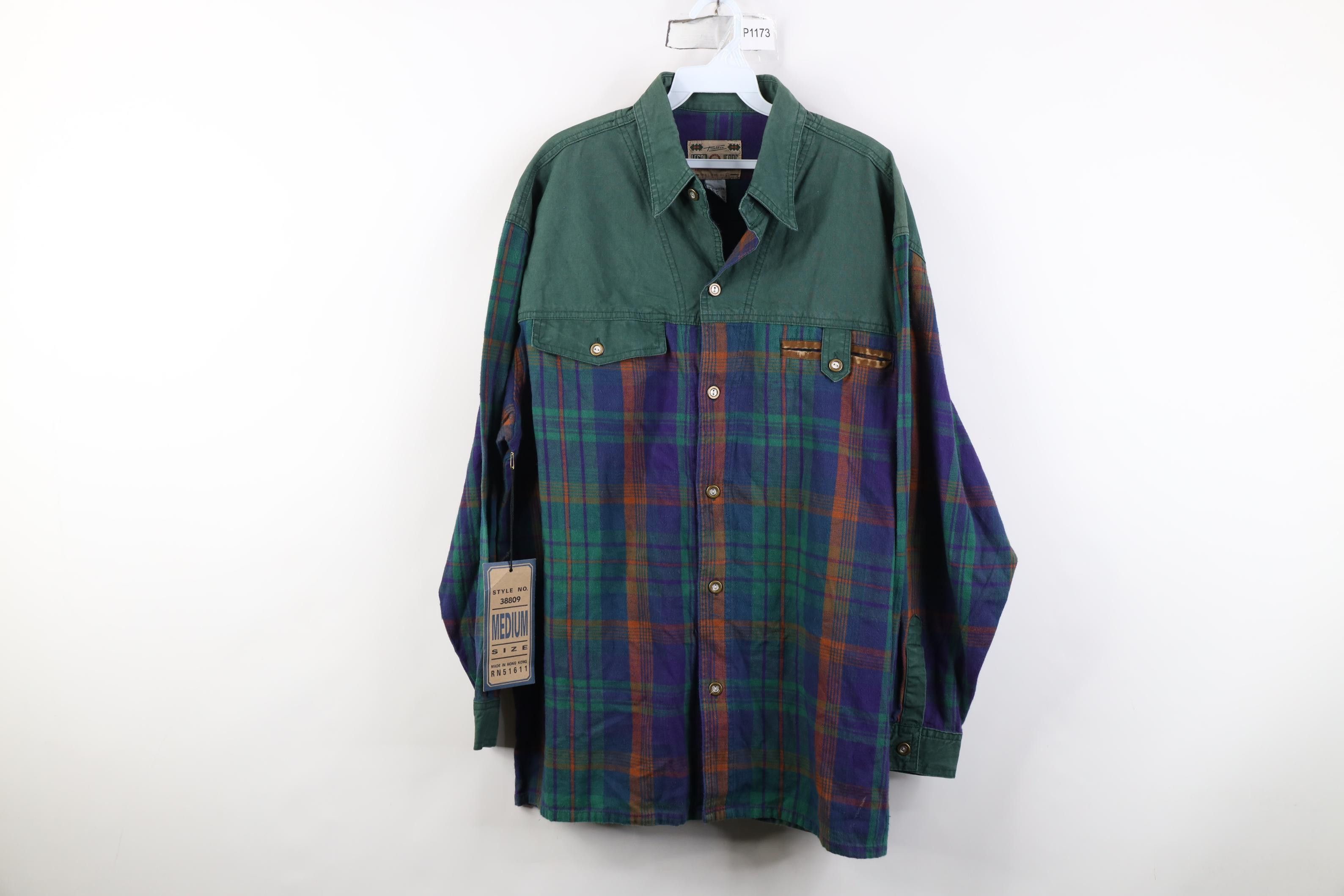 Vintage Deadstock Vintage 90s Streetwear Western Button Shirt Size US M / EU 48-50 / 2 - 1 Thumbnail