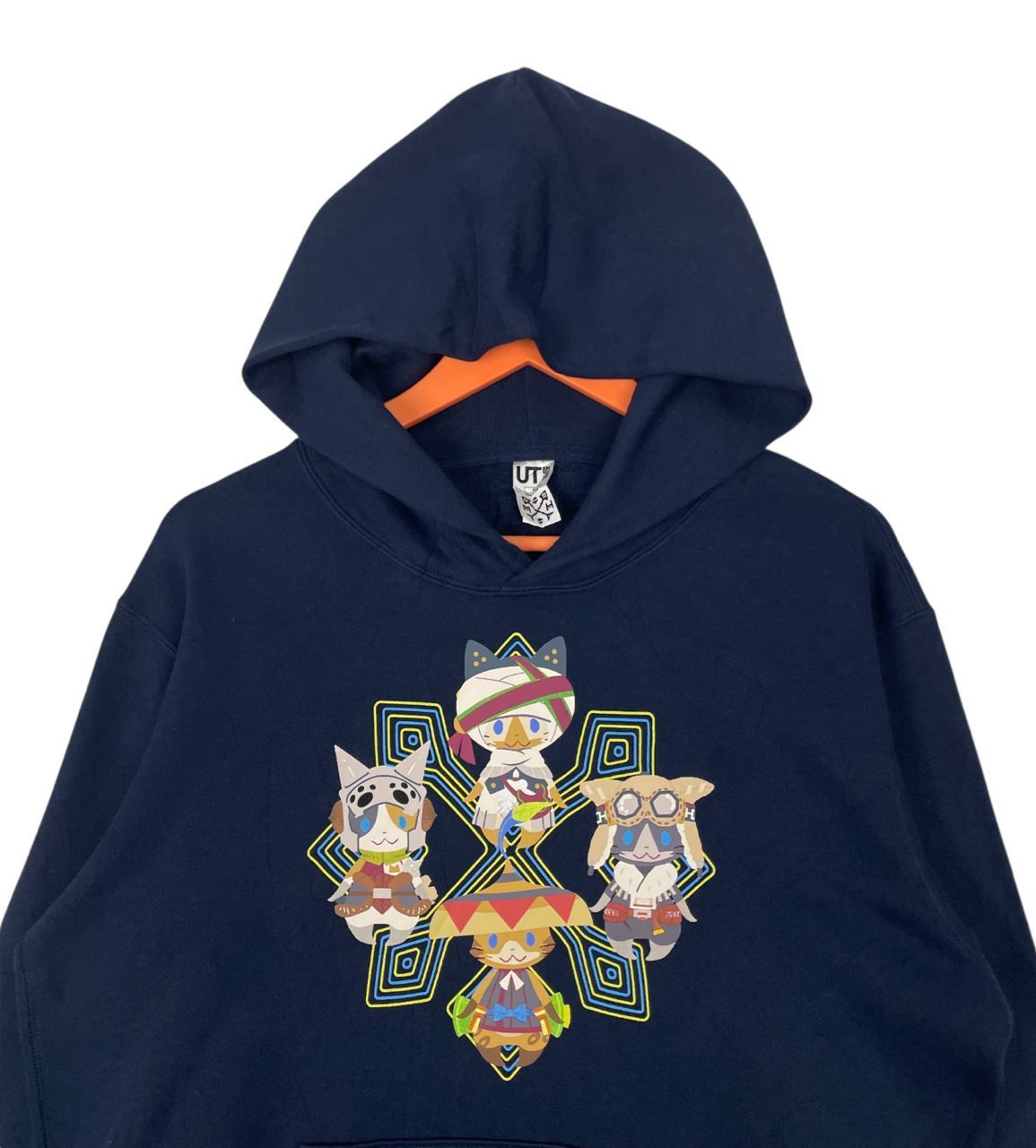 Cartoon Network × Uniqlo Monster Hunters X Uniqlo Character Printed Hoodie Size US M / EU 48-50 / 2 - 4 Thumbnail