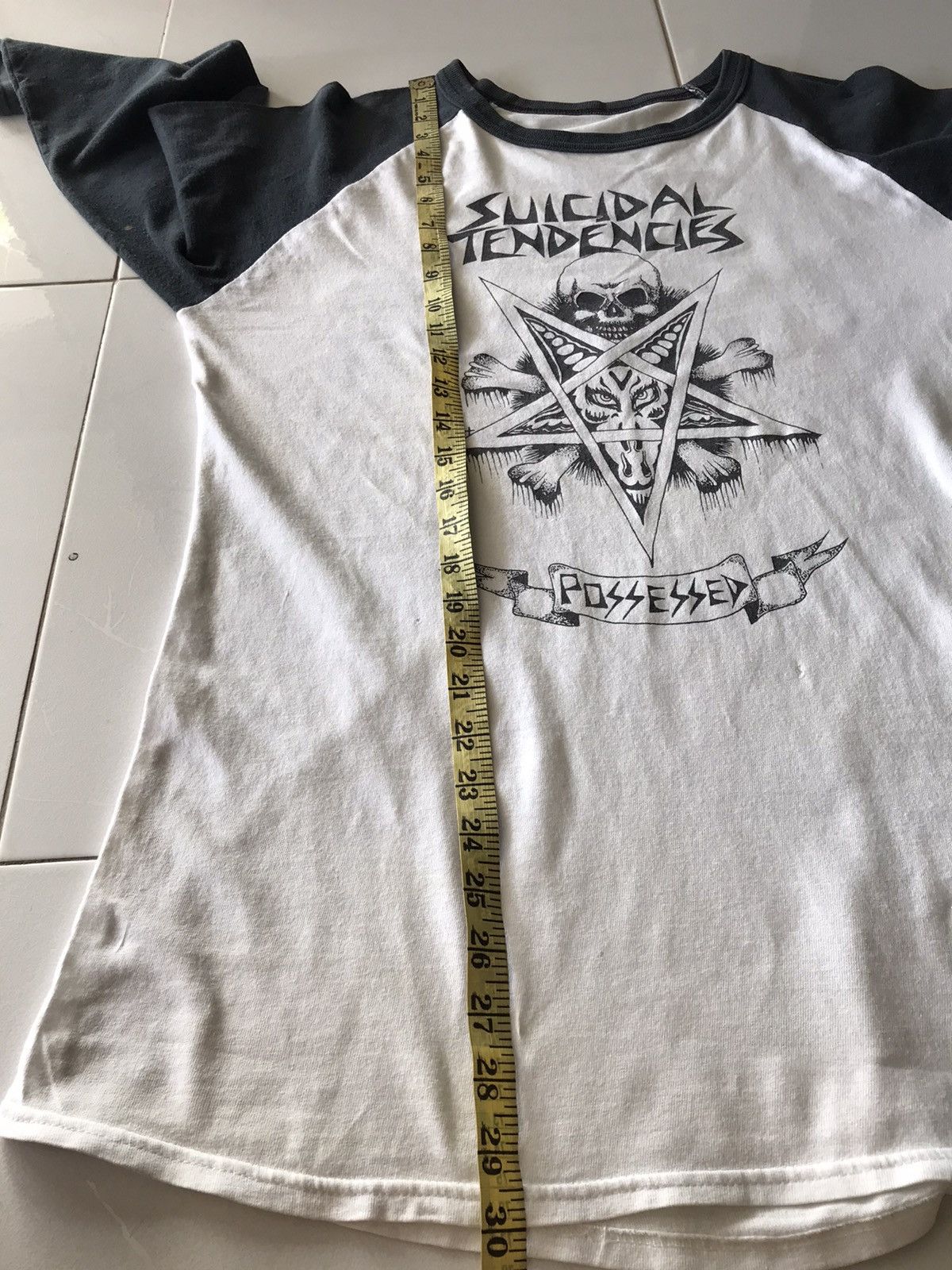 Champion Champion x Suicidal Tendencies Raglan Band Tee misfits Size US M / EU 48-50 / 2 - 20 Thumbnail