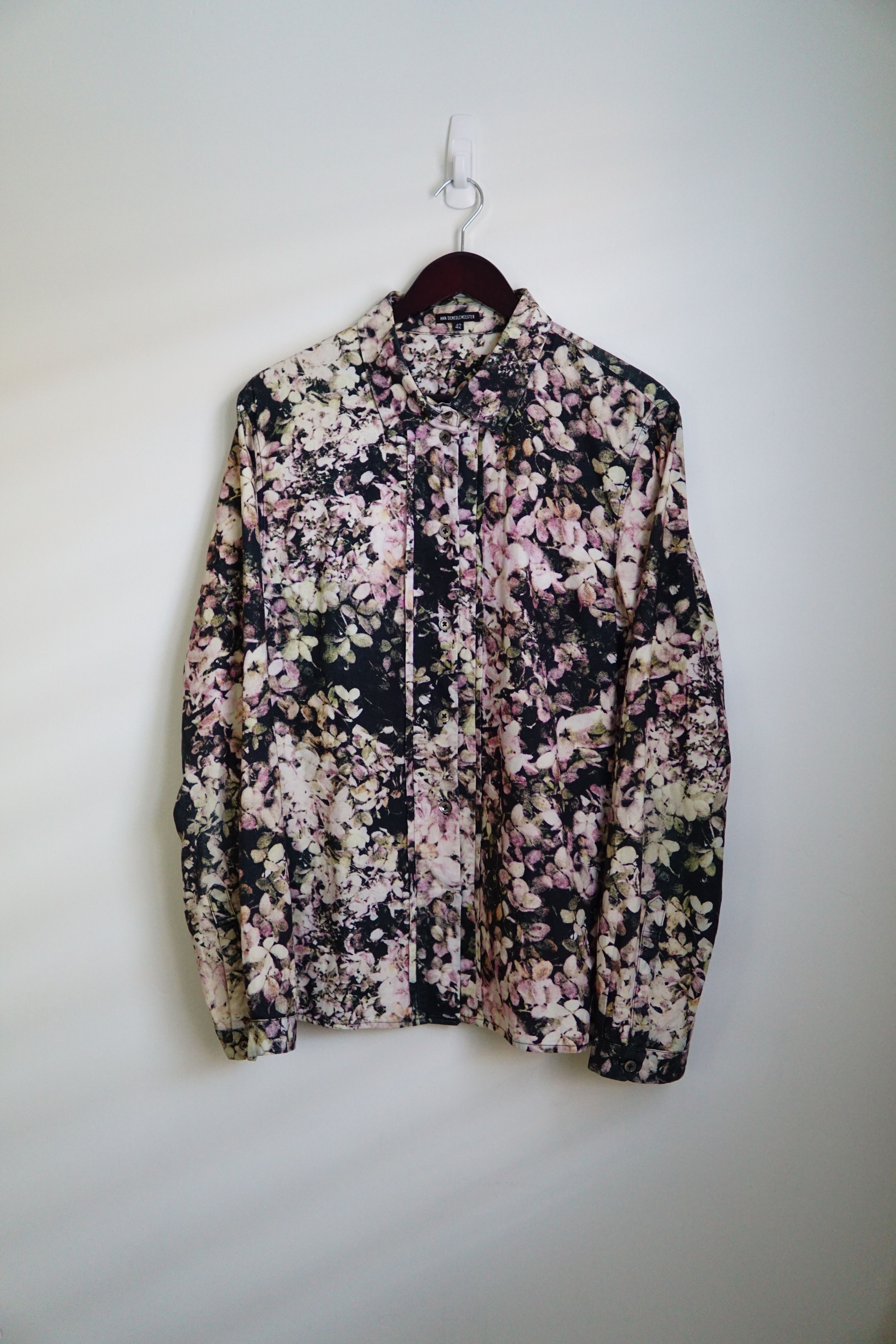 Ann Demeulemeester FW08 Hydrangea Shirt Size US M / EU 48-50 / 2 - 1 Thumbnail
