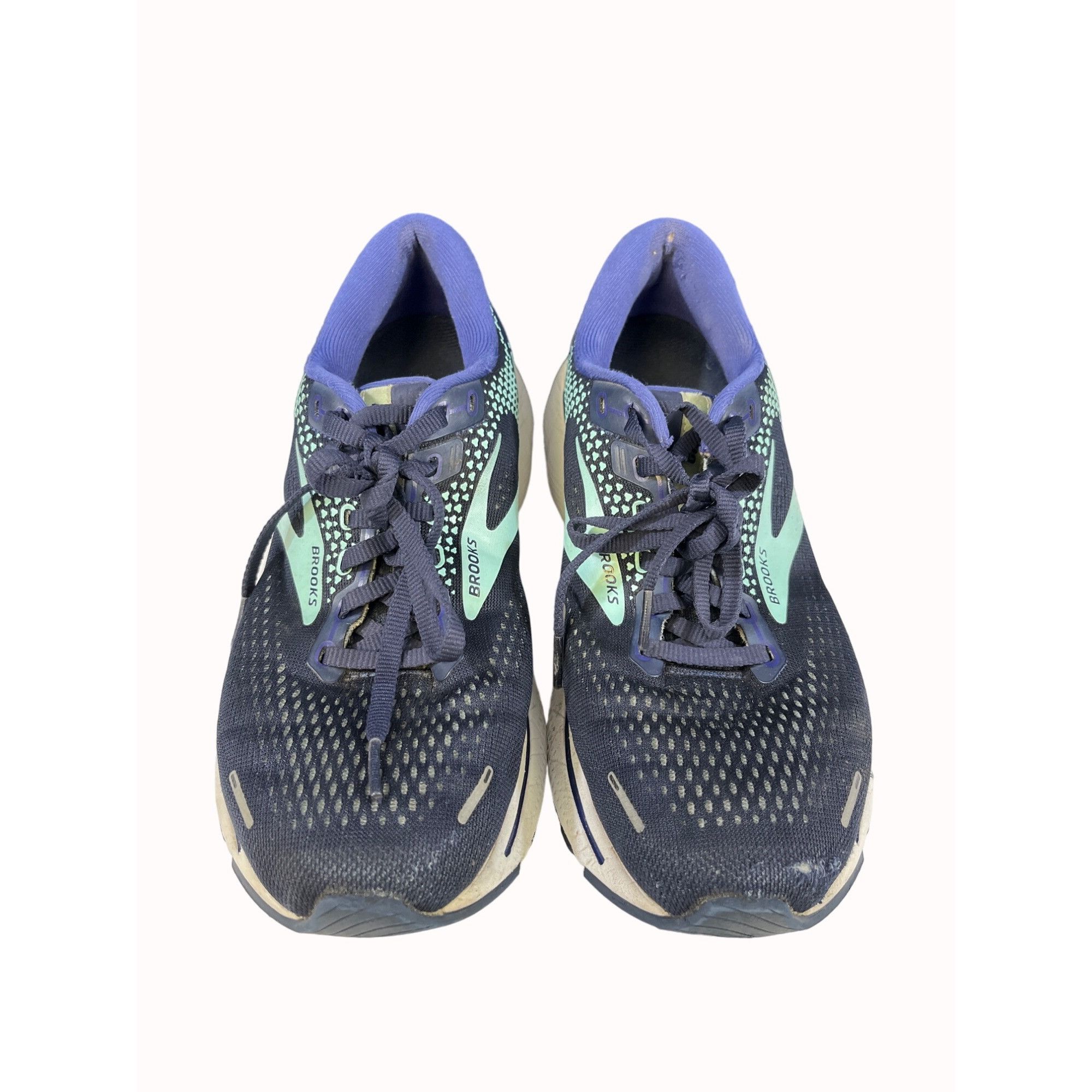 Brooks Brooks Ghost 14 Womens Navy Blue Running Sneakers Size 8 SKU Size US 8 / IT 38 - 2 Thumbnail