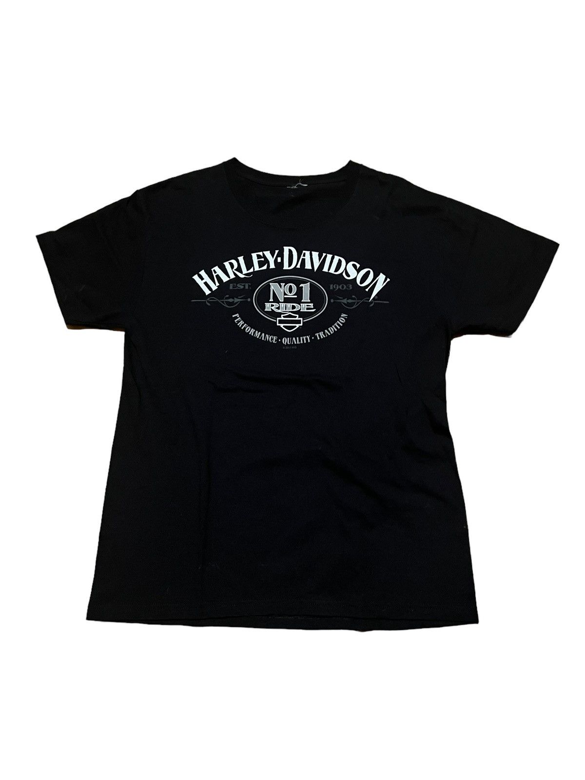 Harley Davidson × Vintage 2011 Harley Davidson Horny Toad Temple Texas Size US XL / EU 56 / 4 - 3 Thumbnail