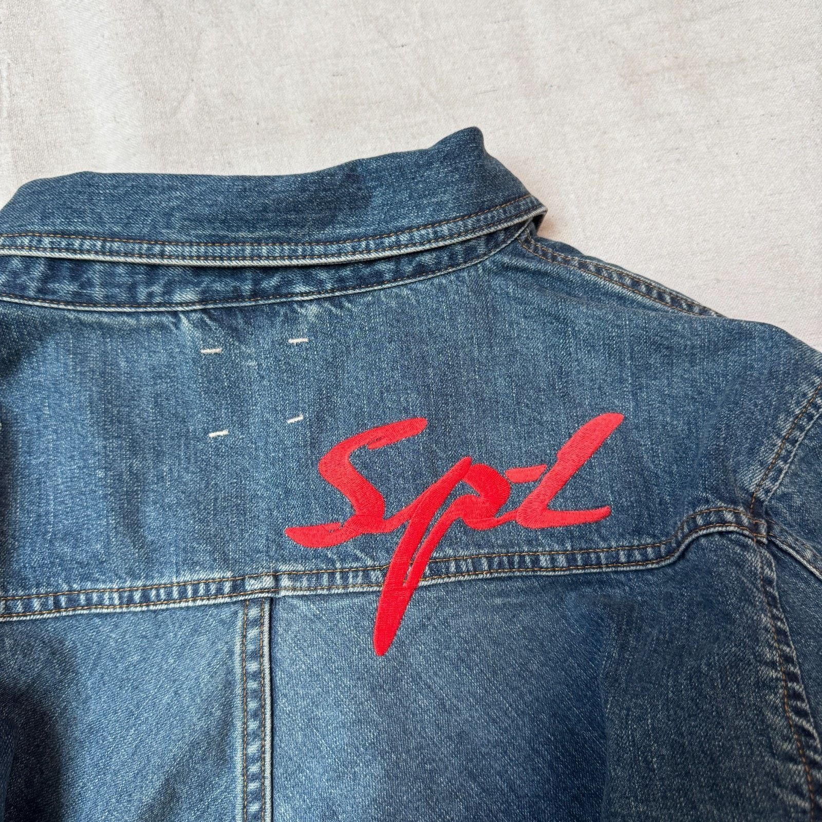 Lee SS19 Self Portrait x Lee Denim Trucker Jacket Women's Medium Size M / US 6-8 / IT 42-44 - 2 Thumbnail
