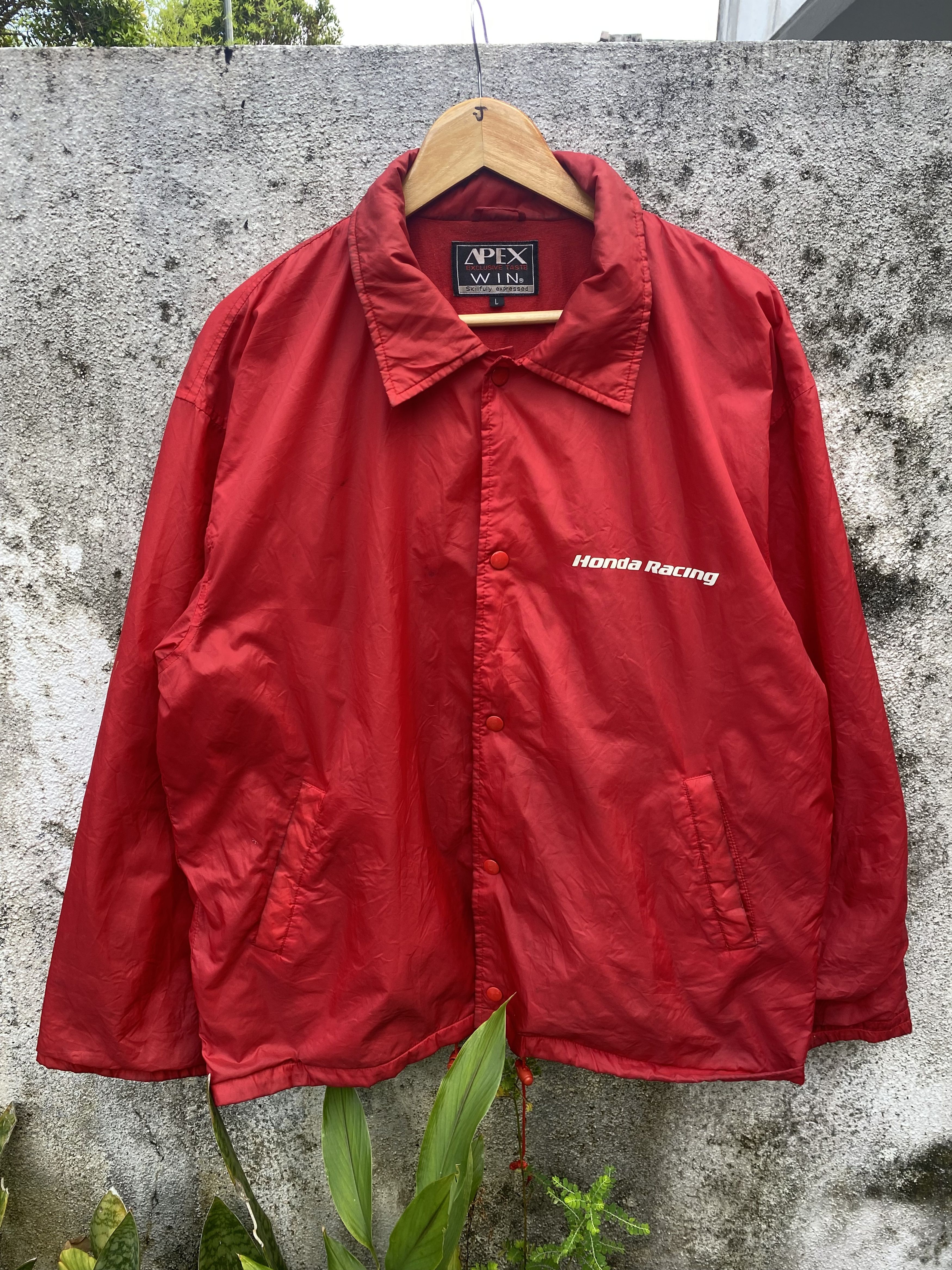 Honda × Vintage Vintage Honda Racing Motorsport Blouson Coach Jacket Size US L / EU 52-54 / 3 - 1 Thumbnail