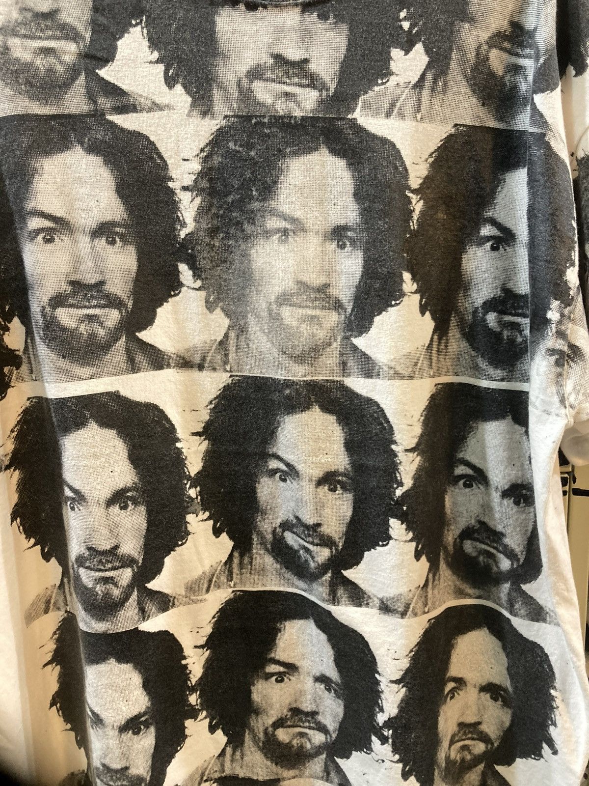 Band Tees Vintage T shirt Custom Screen Charles Milles Manson 00’s Size US XL / EU 56 / 4 - 2 Thumbnail