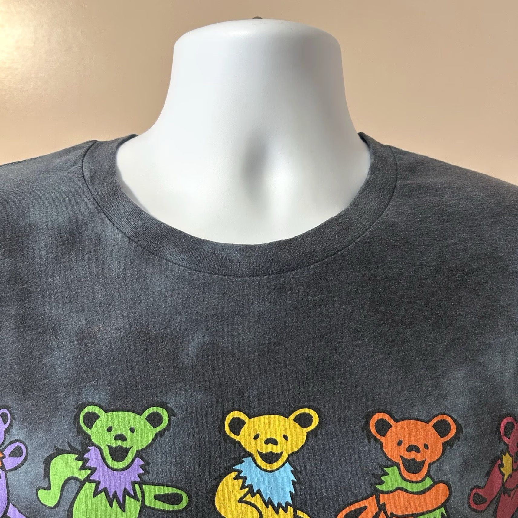 Vintage Grateful Dead Dancing Bears Shirt Men 2XL Blue Tie Dye Short Sleeve 2021 Size US XXL / EU 58 / 5 - 7 Thumbnail