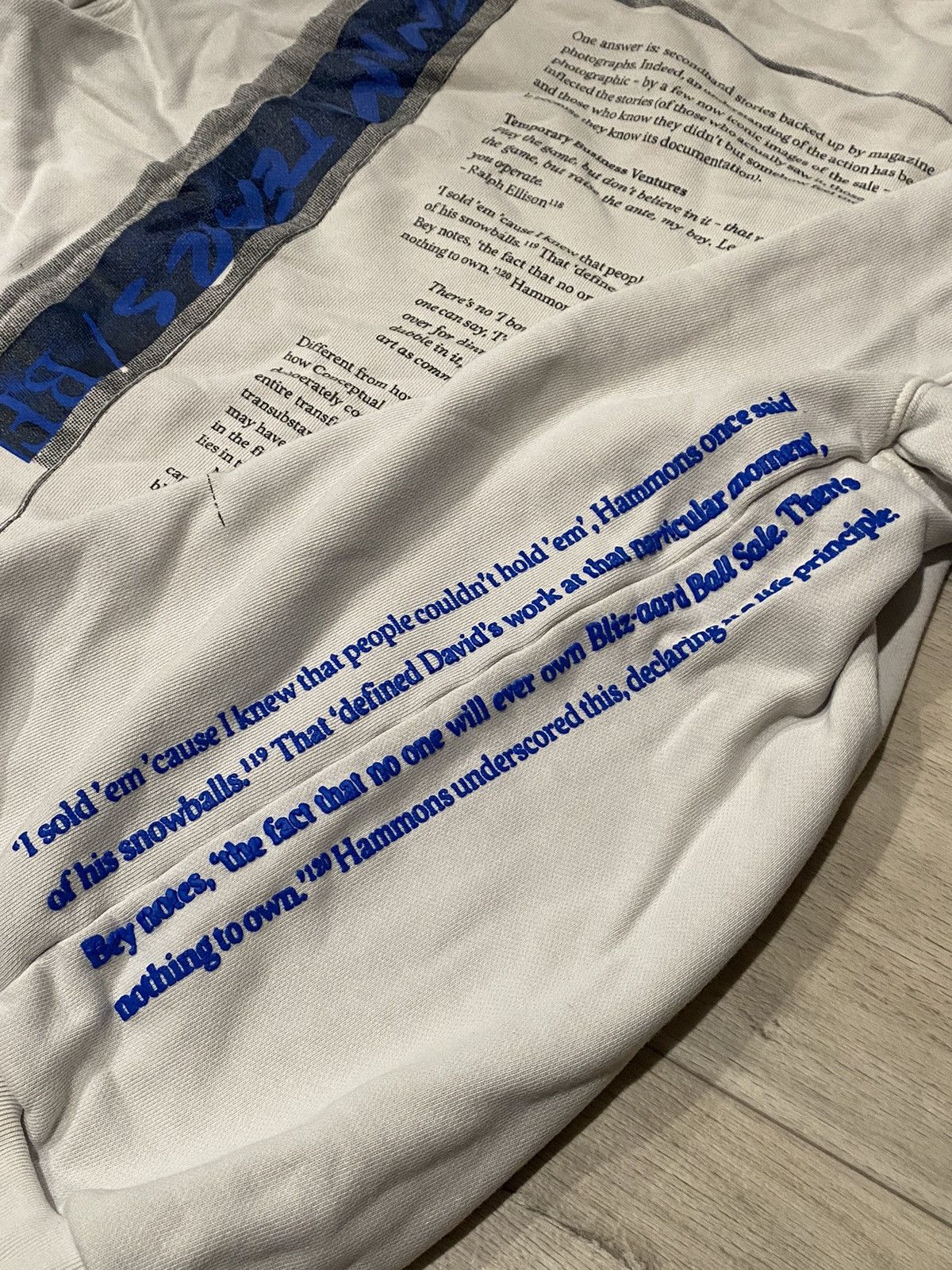 DENIM TEARS Denim Tears No Vacancy Inn David Hammons Crewneck Size US L / EU 52-54 / 3 - 6 Thumbnail