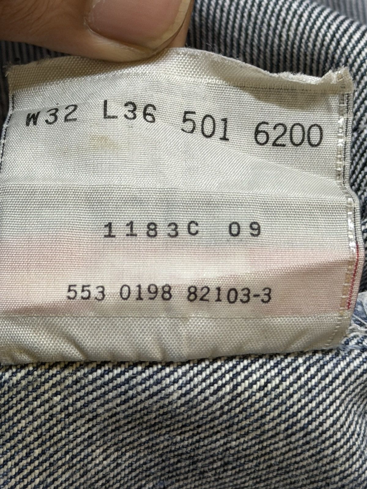 Levi's Vintage 90s Levis 501xx Classic Blue Faded Wash Straight Leg Size US 31 - 7 Thumbnail