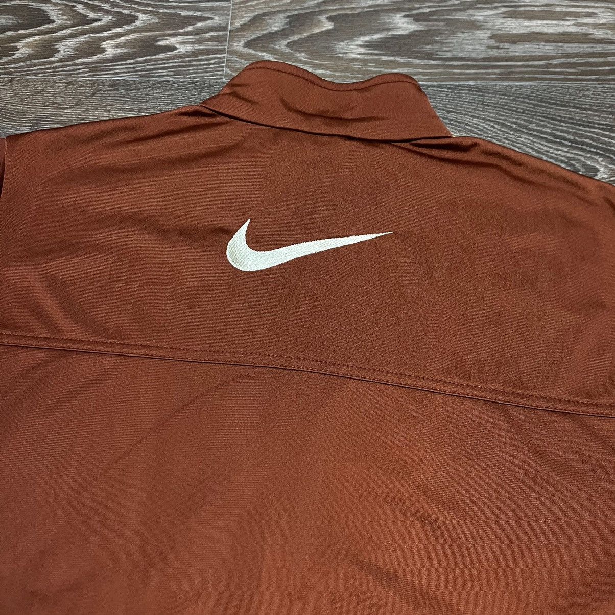 Nike 2000s NIKE Big Swoosh Back Logo Embroidery Track Top Jacket Size US S / EU 44-46 / 1 - 4 Thumbnail