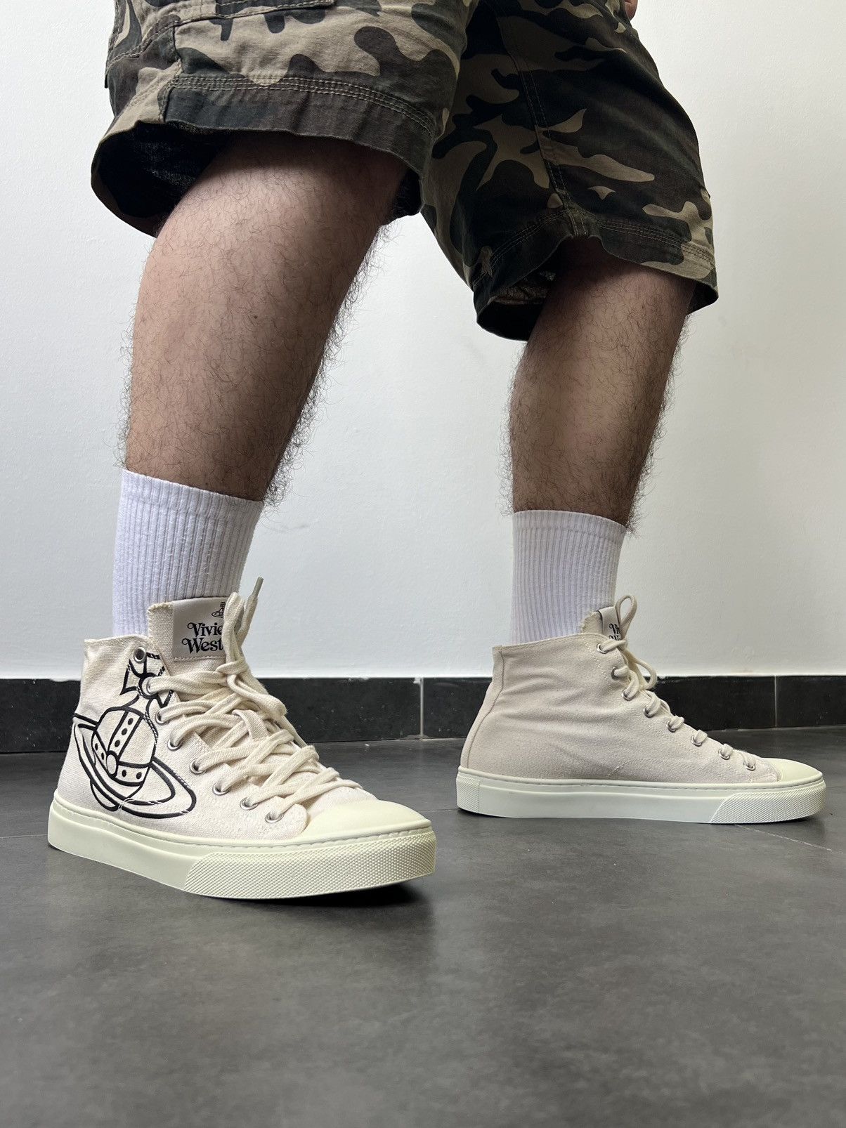 Vivienne Westwood Vivienne Westwood Orb Logo Primsoll High Tops Size US 8 / EU 41 - 2 Thumbnail