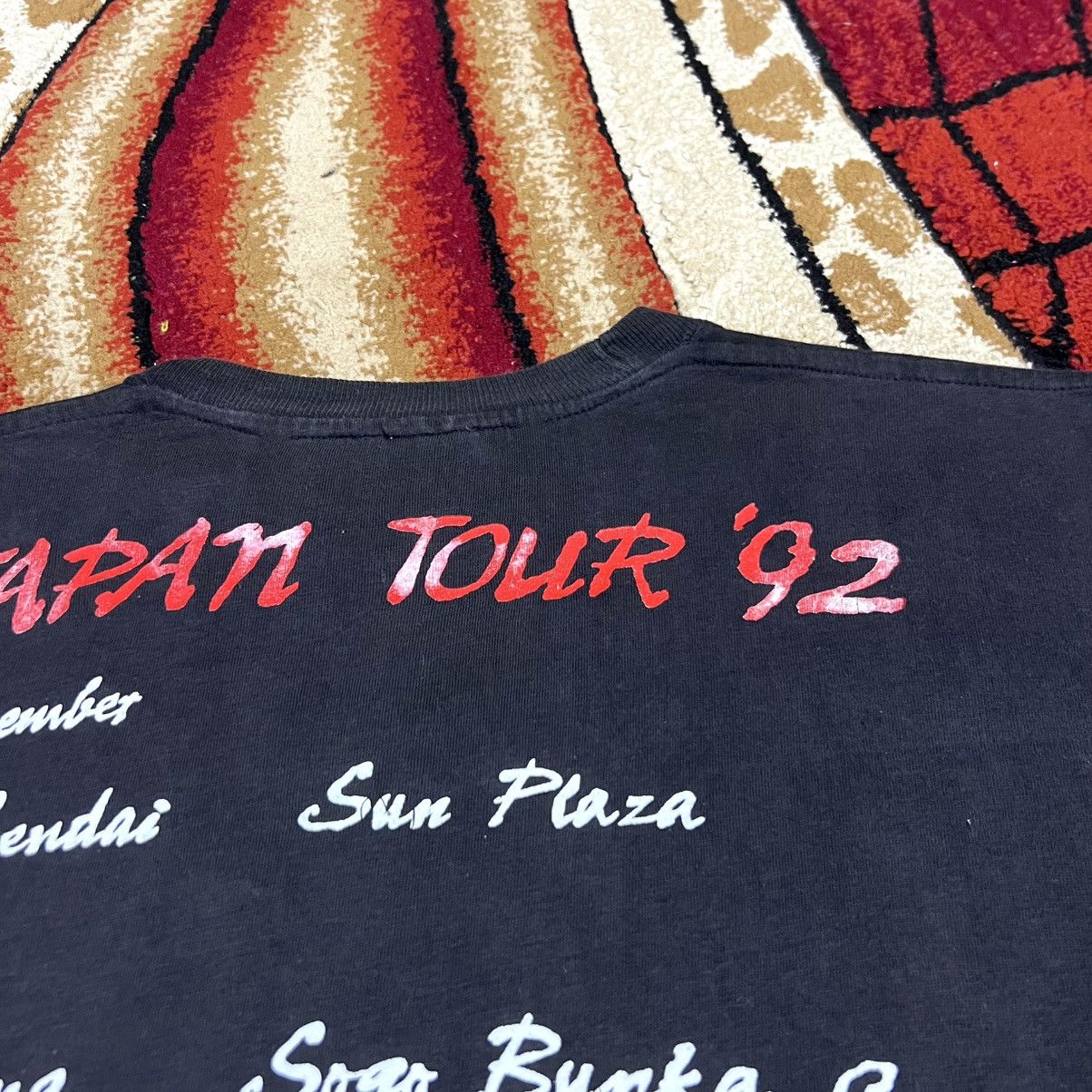 Band Tees Vintage Skid Row Band Japan Tour 1992 T Shirt Size US L / EU 52-54 / 3 - 11 Thumbnail