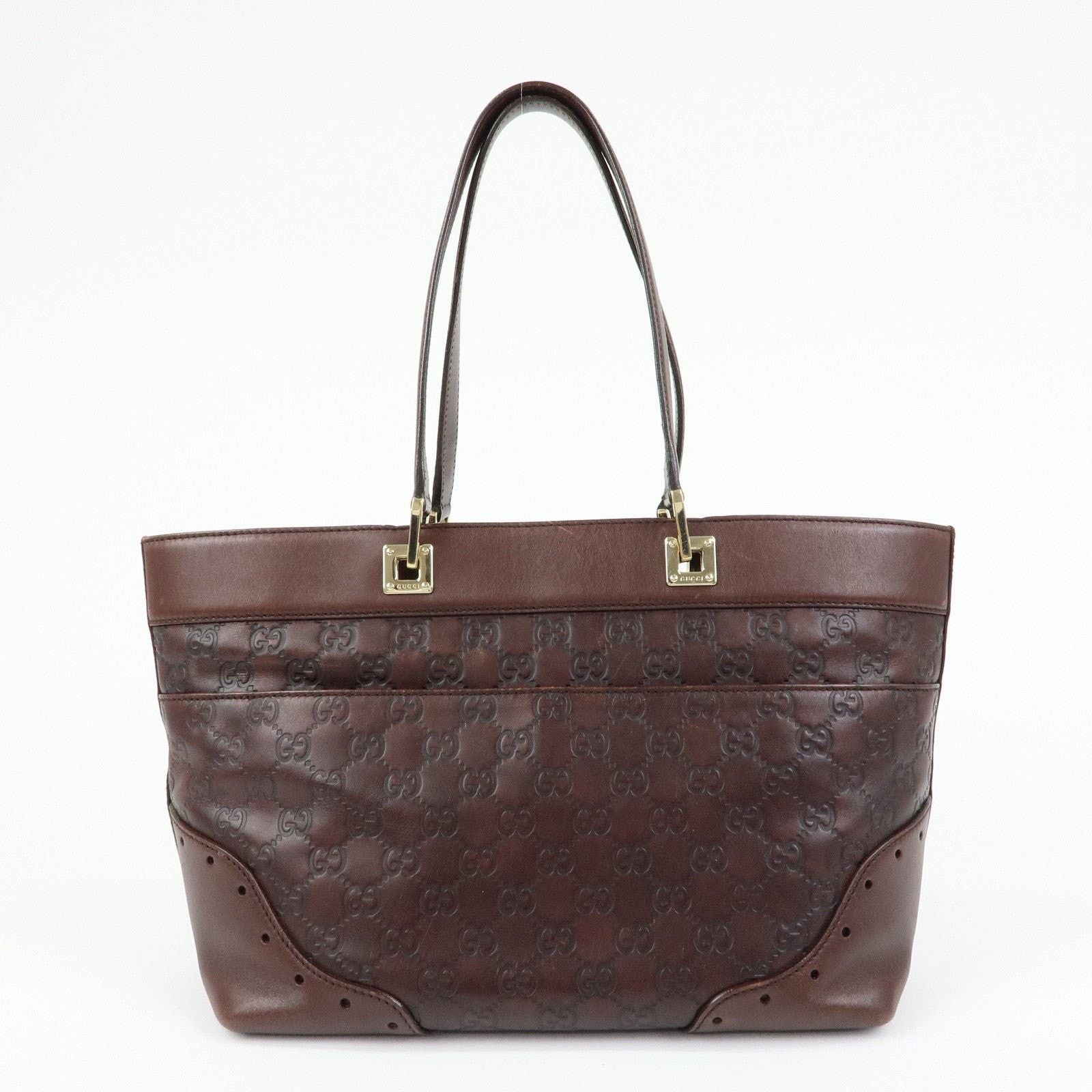Gucci Gucci Guccissima Leather Tote Brown Size ONE SIZE - 2 Thumbnail