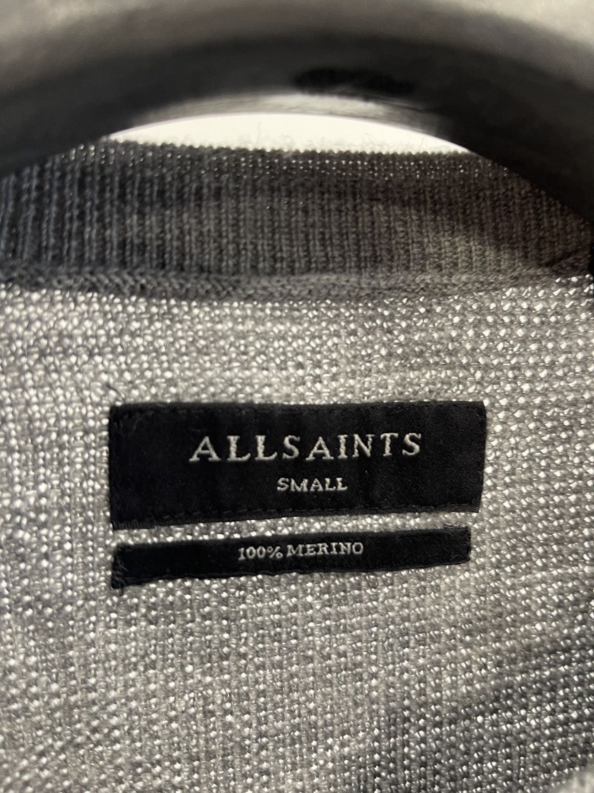 Allsaints Allsaints wool sweater grey S Size US S / EU 44-46 / 1 - 3 Thumbnail