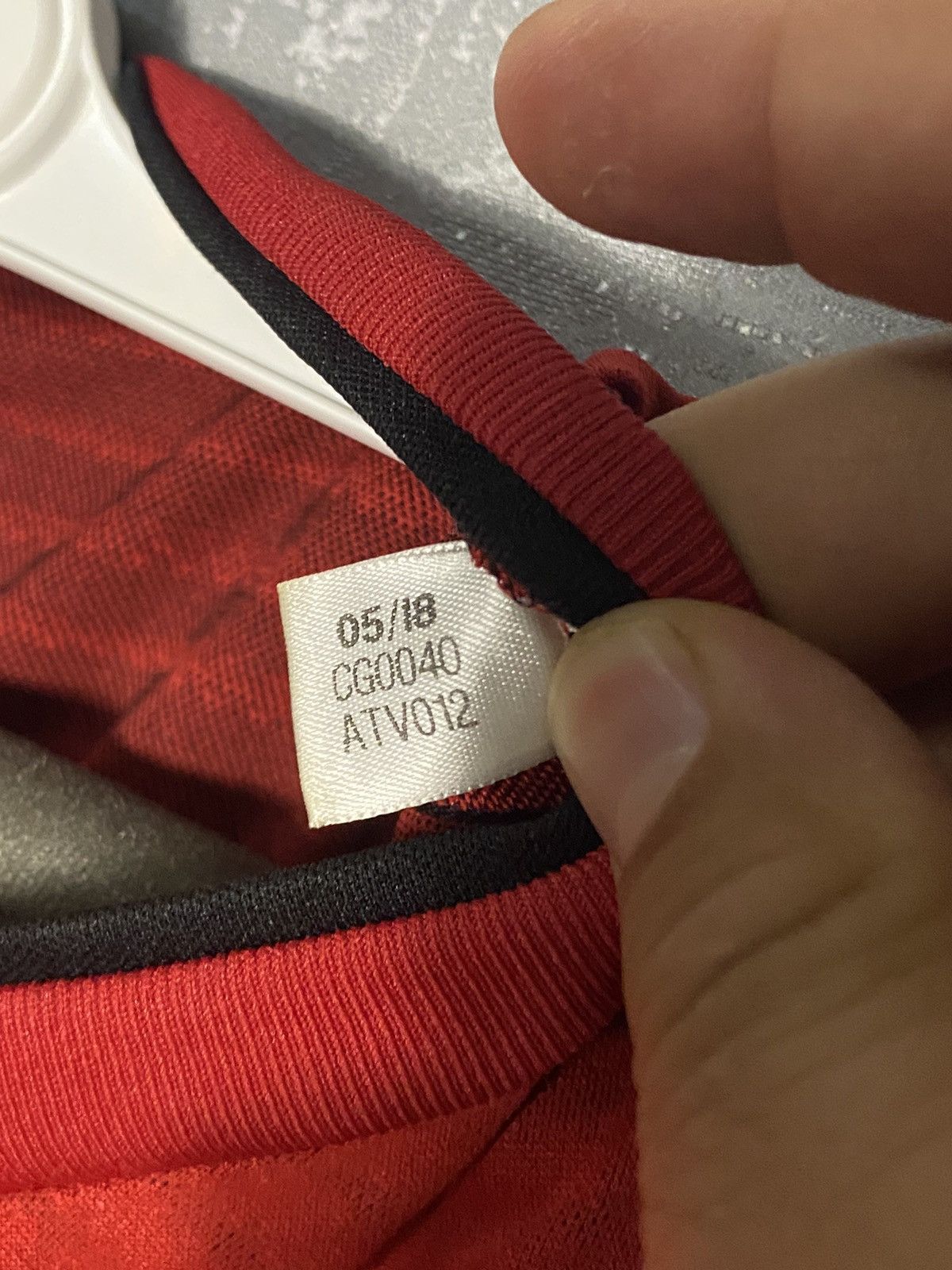 Adidas Vintage Manchester United Adidas Soccer Jersey 2018 Home Kit Size US S / EU 44-46 / 1 - 5 Thumbnail
