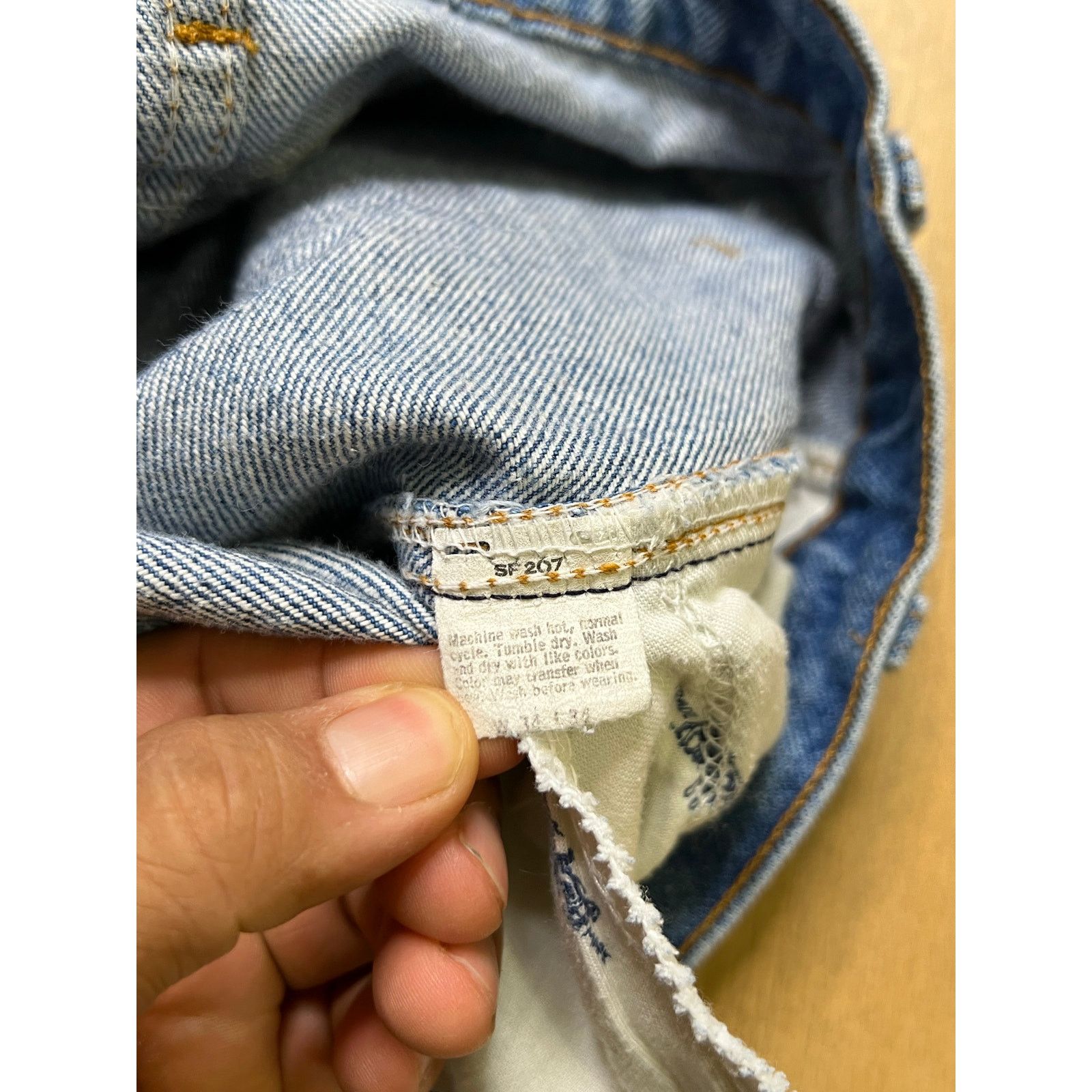 Levi's Vintage Levi’s 40552 Jeans W34 L34 USA Talon 42 Zipper 1980s Size US 34 / EU 50 - 6 Thumbnail