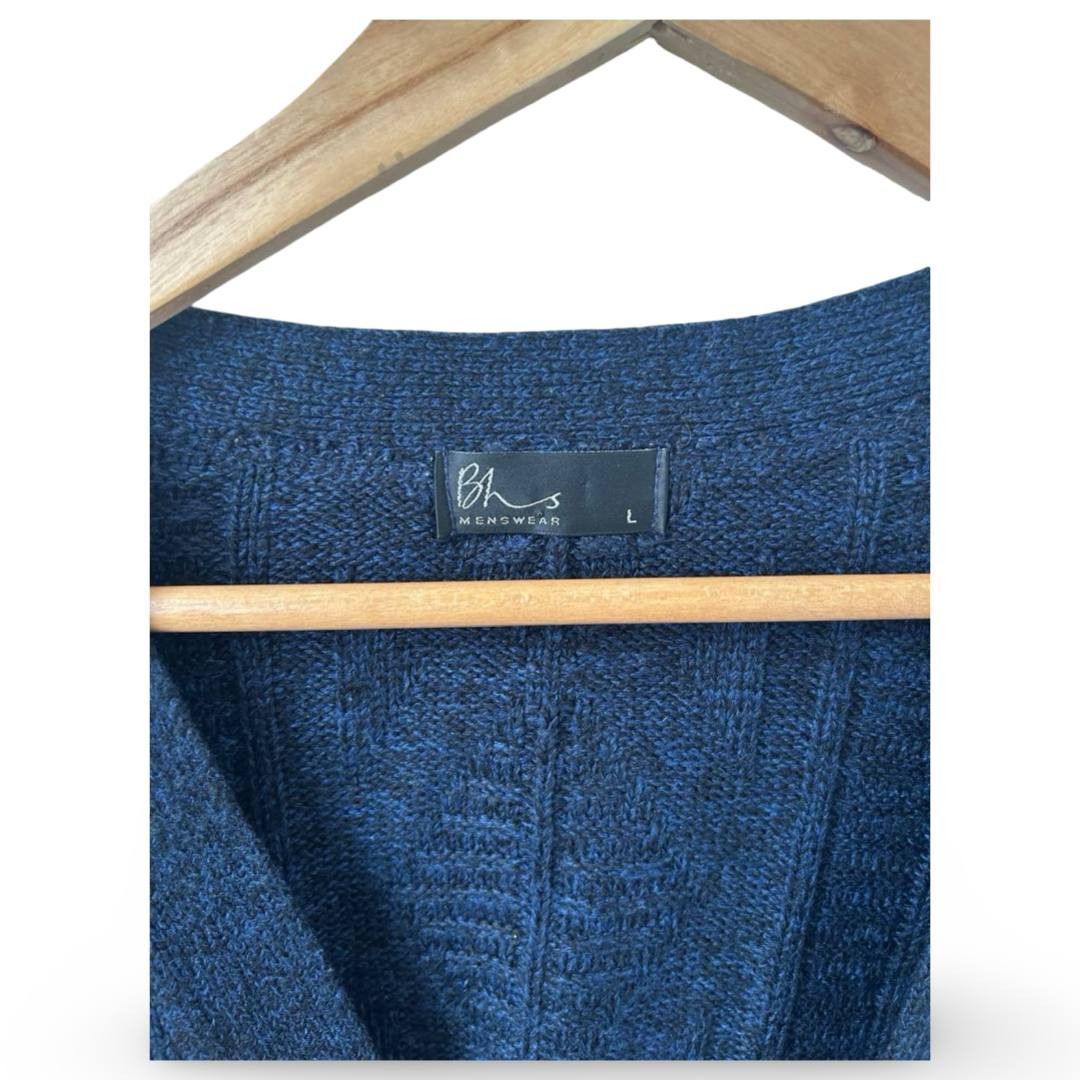 Vintage Vtg coloured knitted cardigan #814 Size US L / EU 52-54 / 3 - 2 Thumbnail
