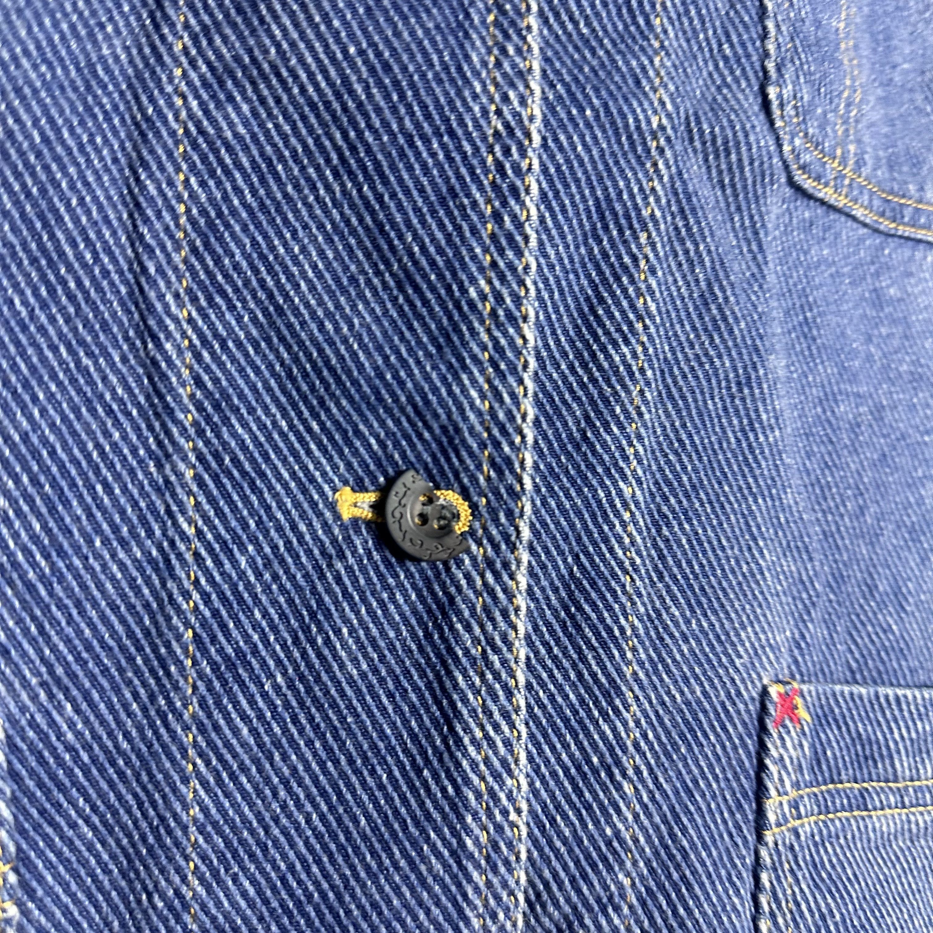 Japanese Brand × Vintage 🔥RARE🔥Vintage Moon Belle Maison Denim Jacket 4 Pocket Size US L / EU 52-54 / 3 - 5 Thumbnail
