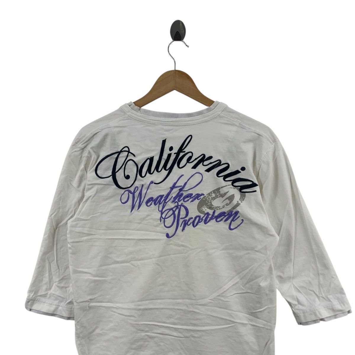 Gotcha GOTCHA CALIFORNIA Weather Proven Henley Tee Shirt Top Size XL / US 12-14 / IT 48-50 - 7 Thumbnail