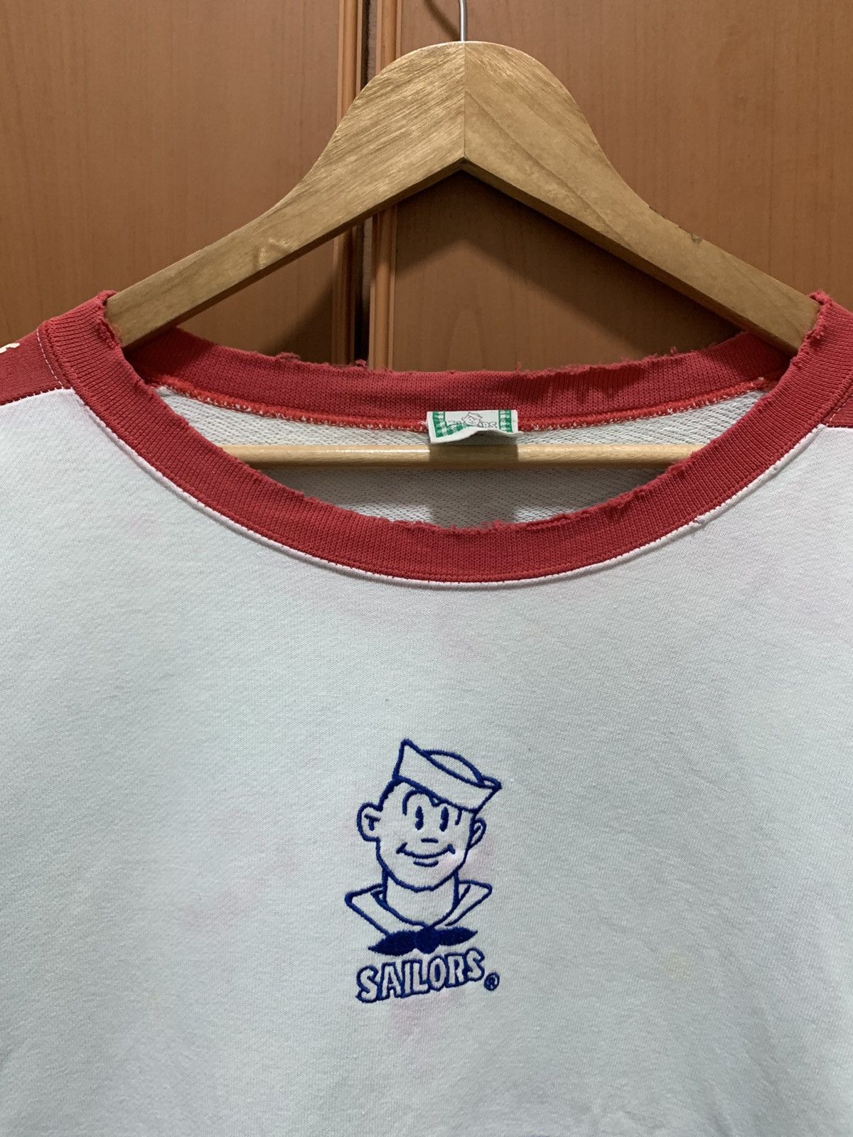 Japanese Brand Vintage Japanese Brand Sailors Pro Sweatshirt Distressed Size US XL / EU 56 / 4 - 3 Thumbnail