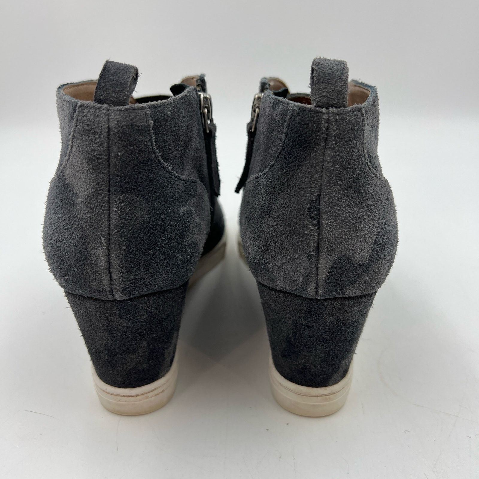 Other Linea Paolo Felicia Wedge Sneaker Gray Camo Size US 9 / IT 39 - 6 Thumbnail