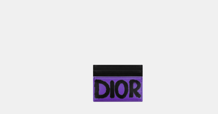 Dior o1w1db10725 Size :OS / S3601U Card Holder in Fuchsia/Black Size ONE SIZE - 2 Thumbnail