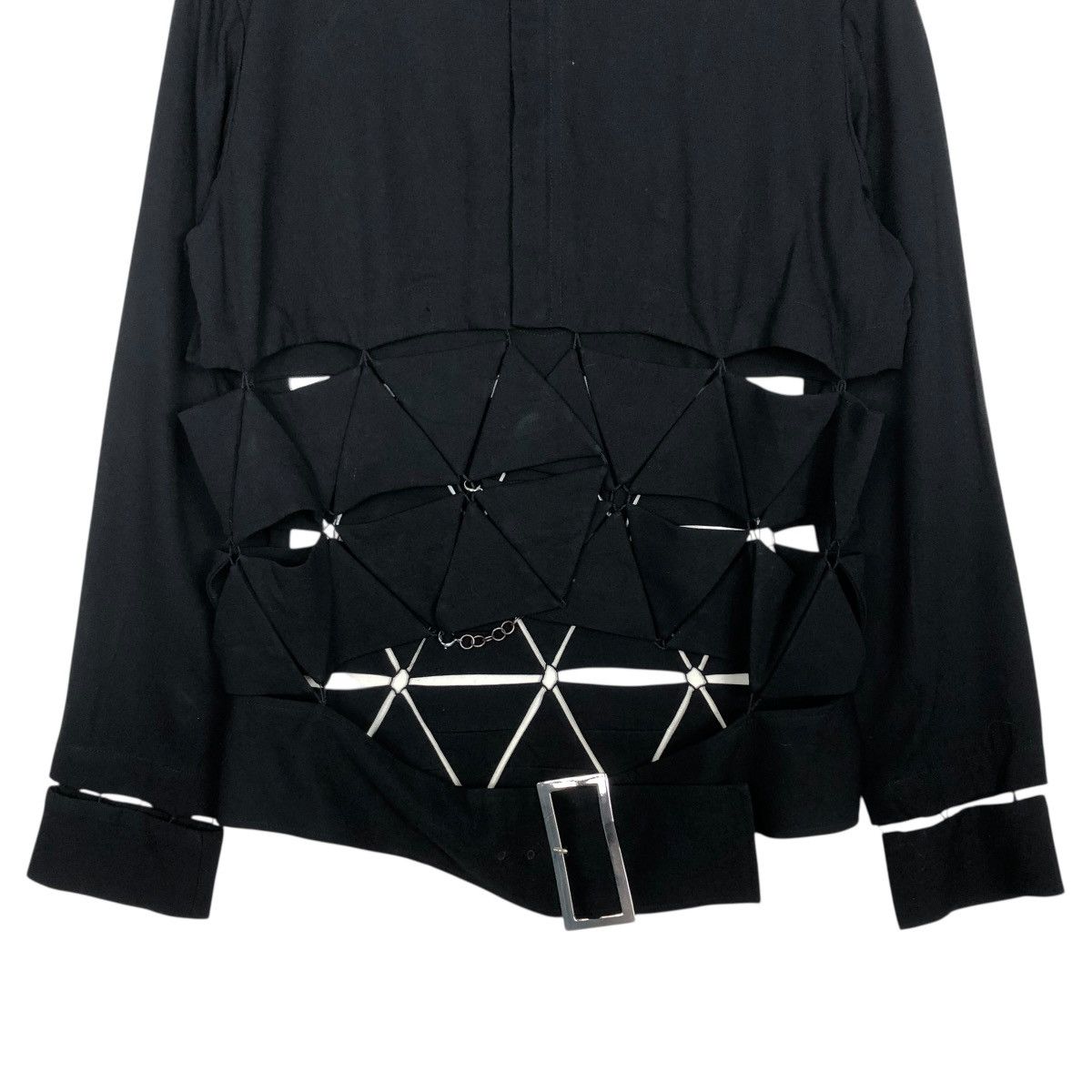 Yohji Yamamoto 🔥AN ORAL HISTORY YOHJI YAMAMOTO CROPPED JACKET Size US M / EU 48-50 / 2 - 10 Thumbnail