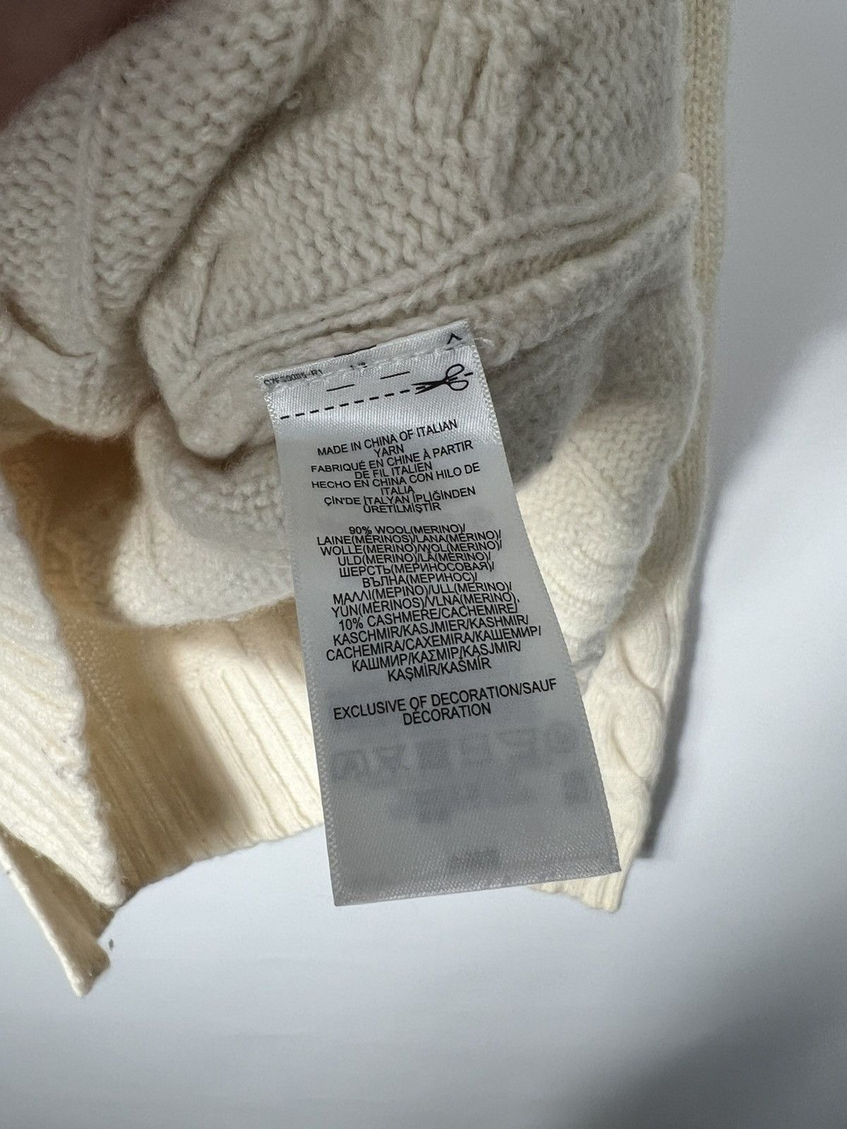 Polo Ralph Lauren Vintage luxury Polo Ralph Lauren Cable Knit Wool Sweater Size S / US 4 / IT 40 - 6 Thumbnail