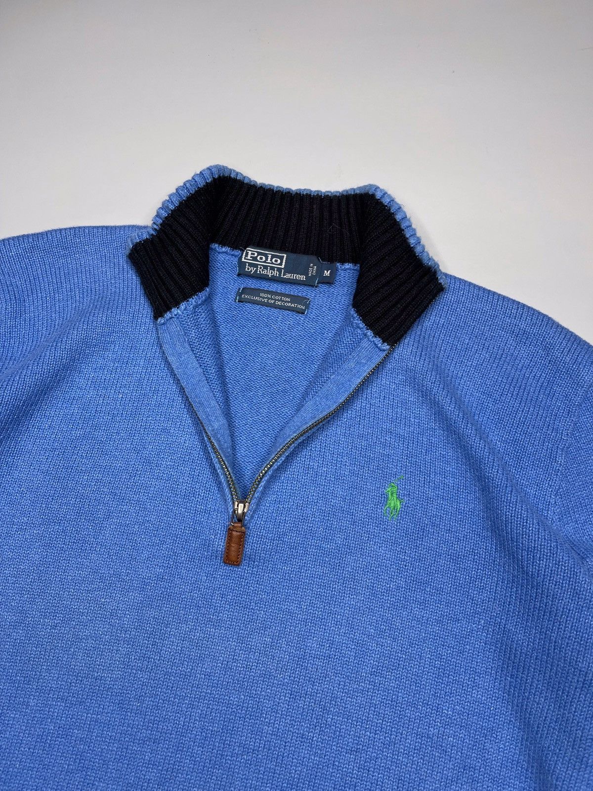 Polo Ralph Lauren Vintage Polo Ralph Lauren 1/4 Zip Jumper Sweater Size US M / EU 48-50 / 2 - 5 Thumbnail