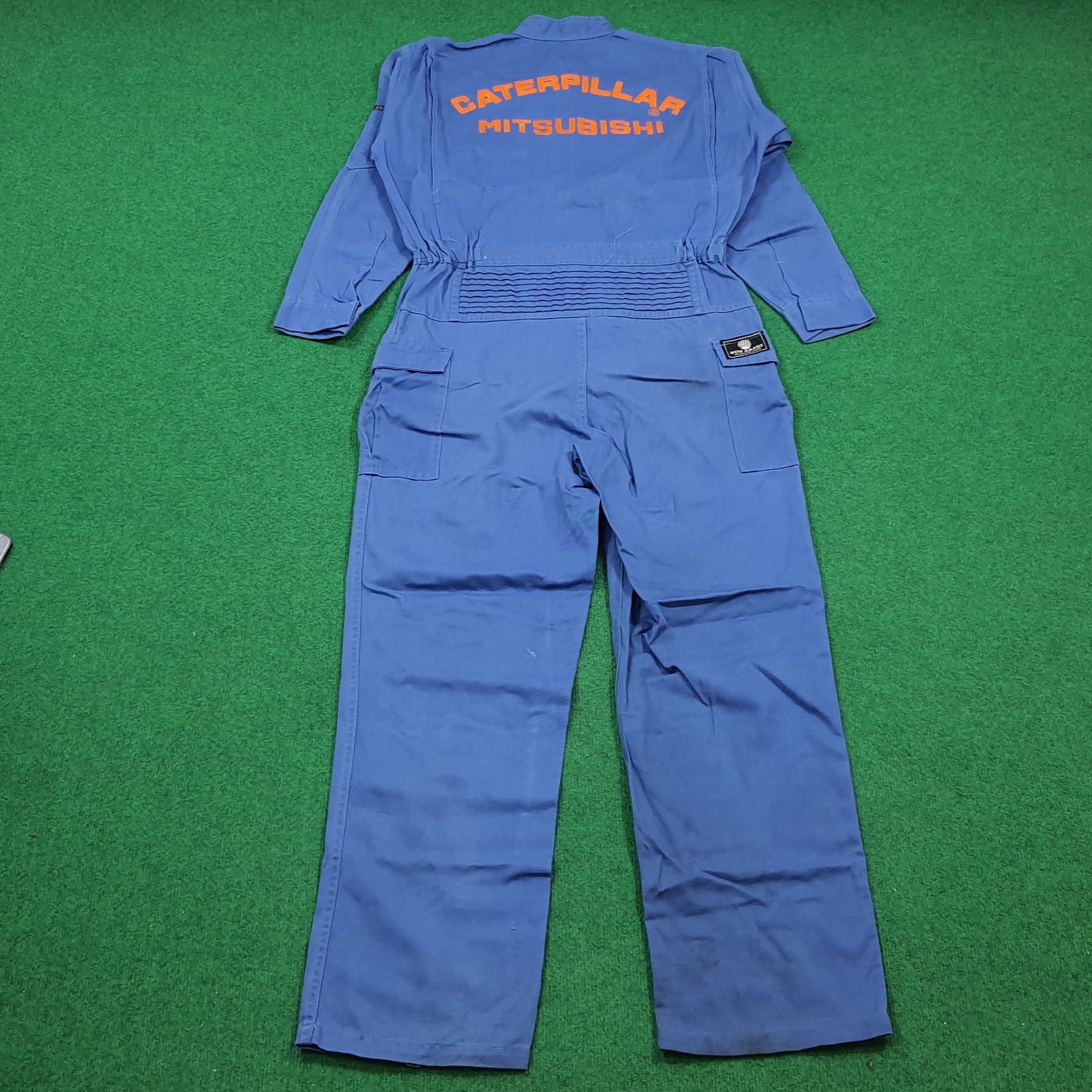 Caterpillar Vintage Caterpillar CAT Mitsubishi Workwear Coverall C296N32 Size US M / EU 48-50 / 2 - 2 Thumbnail