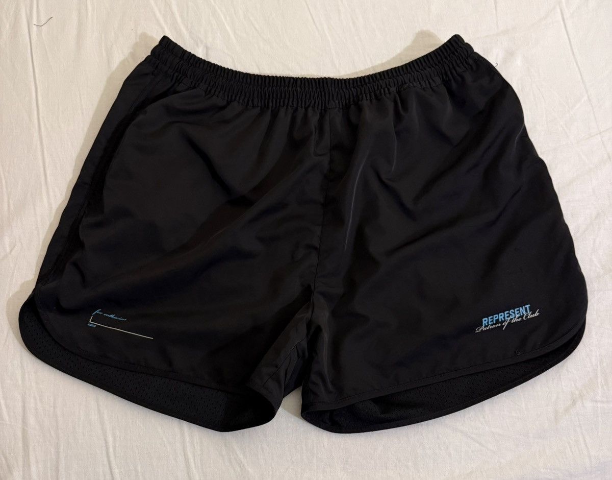 Represent Clo. REPRESENT Clo Patron of The Club Shorts Black Large Size US 34 / EU 50 - 1 Thumbnail