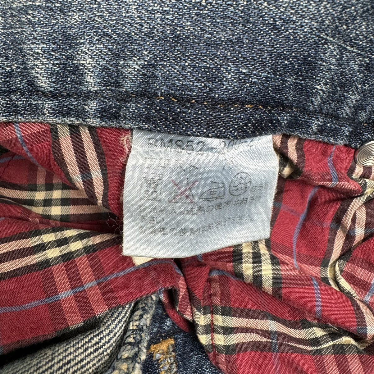 Burberry 🌟BURBERRY BLACK LABEL PATCHWORK DENIM JEANS Size 32" / US 10 / IT 46 - 8 Thumbnail