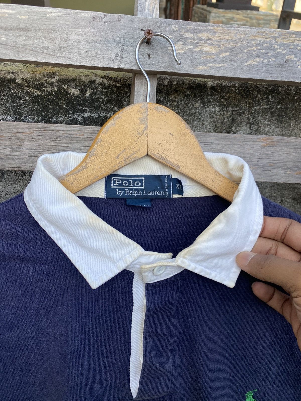 Polo Ralph Lauren Vintage Polo Ralph Lauren Rugby Shirt Size US XL / EU 56 / 4 - 9 Thumbnail