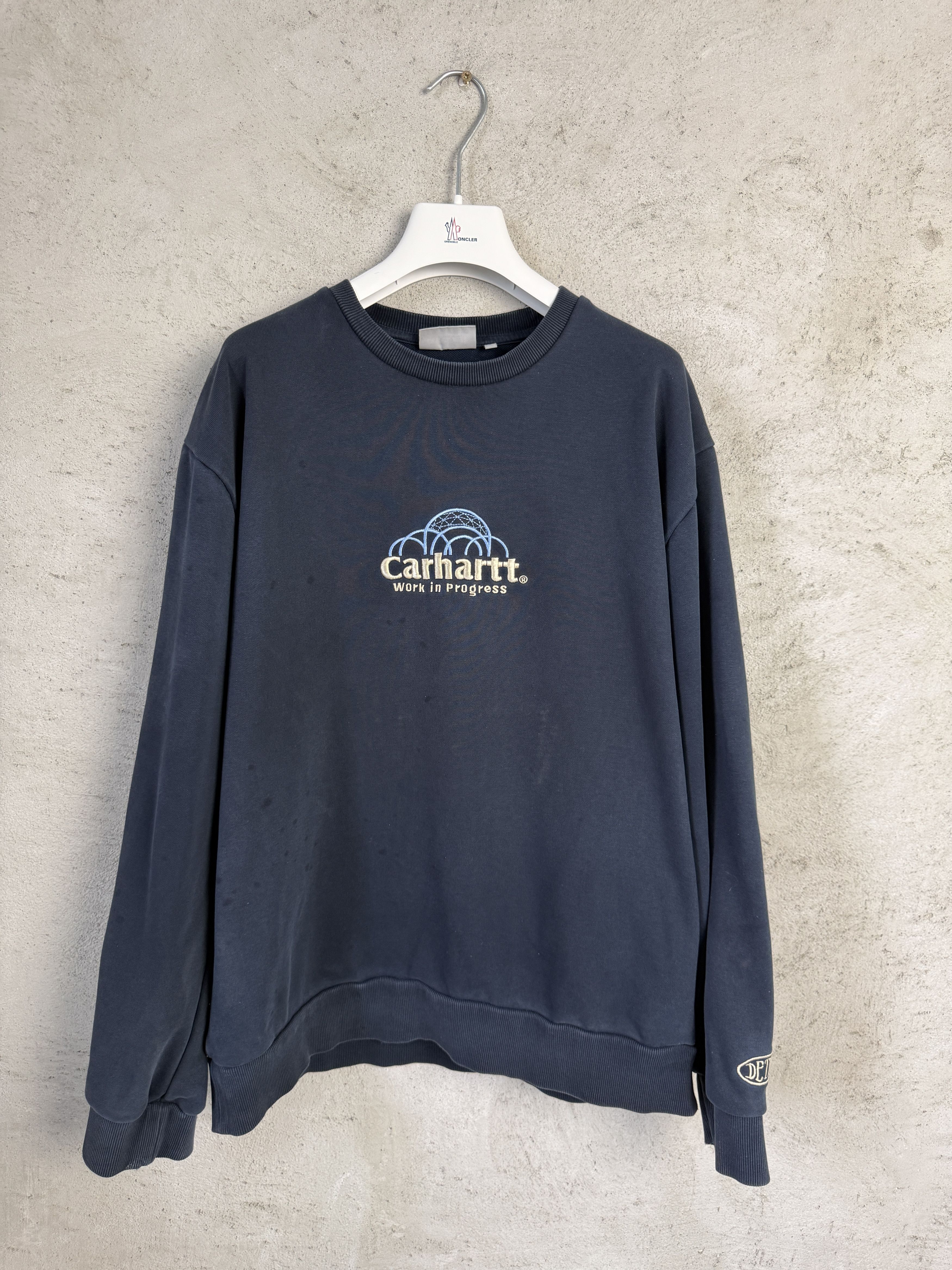 Carhartt Wip Carhartt WIP Geo Script sweatshirt crewneck skate rap Size US L / EU 52-54 / 3 - 1 Thumbnail