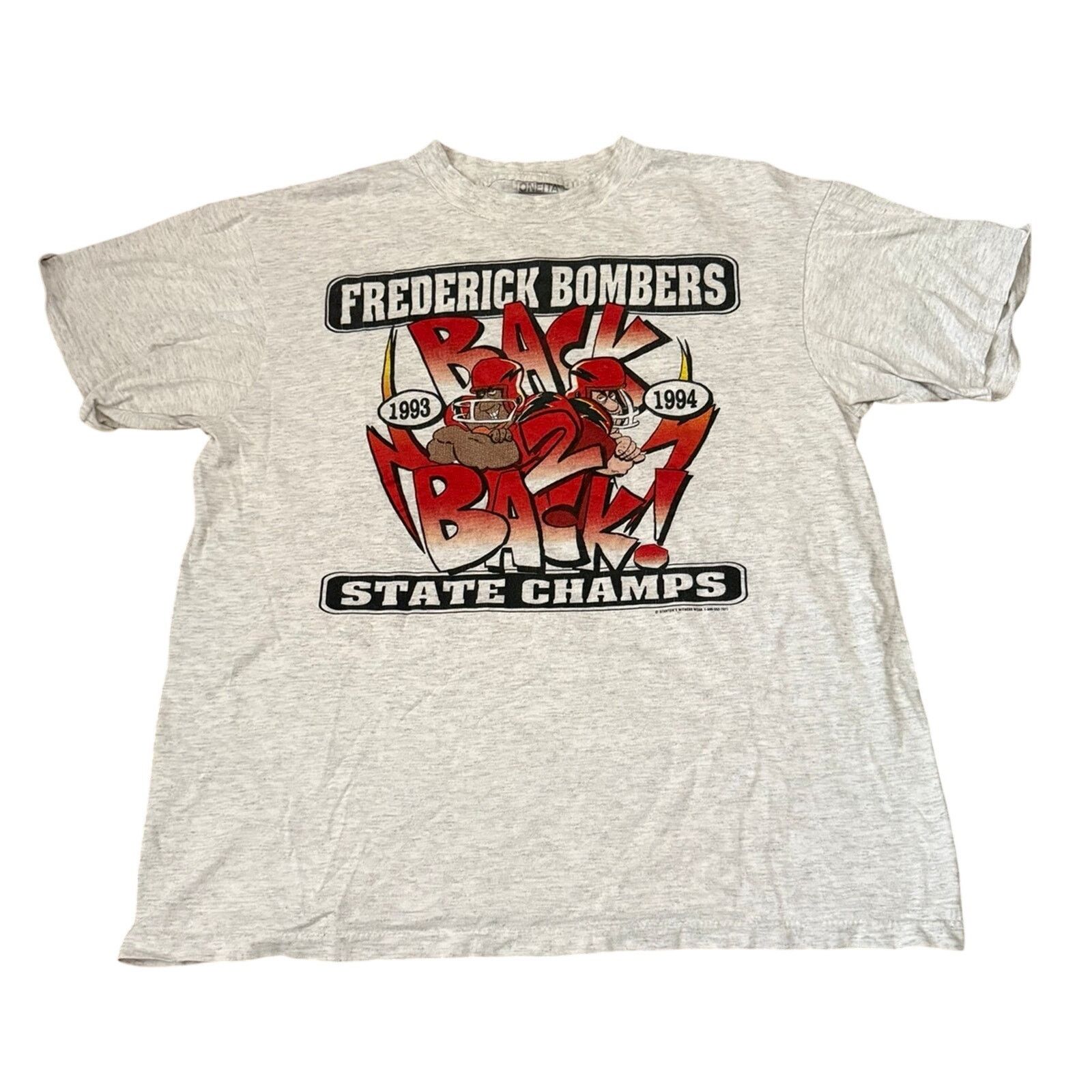 Gildan VINTAGE Football State Champ Shirt Size US M / EU 48-50 / 2 - 1 Thumbnail