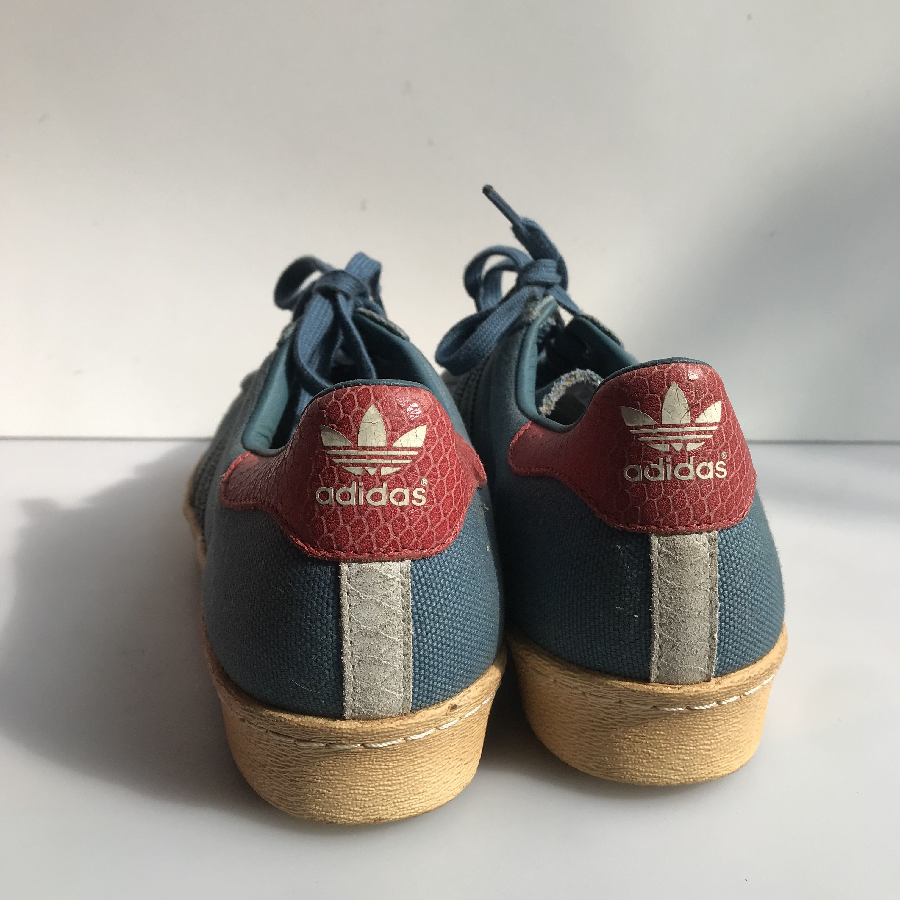 Adidas Adidas SAMPLE SUPERSTAR 80S ANIMAL ODDITY SHOES Nos Size US 9 / EU 42 - 2 Thumbnail